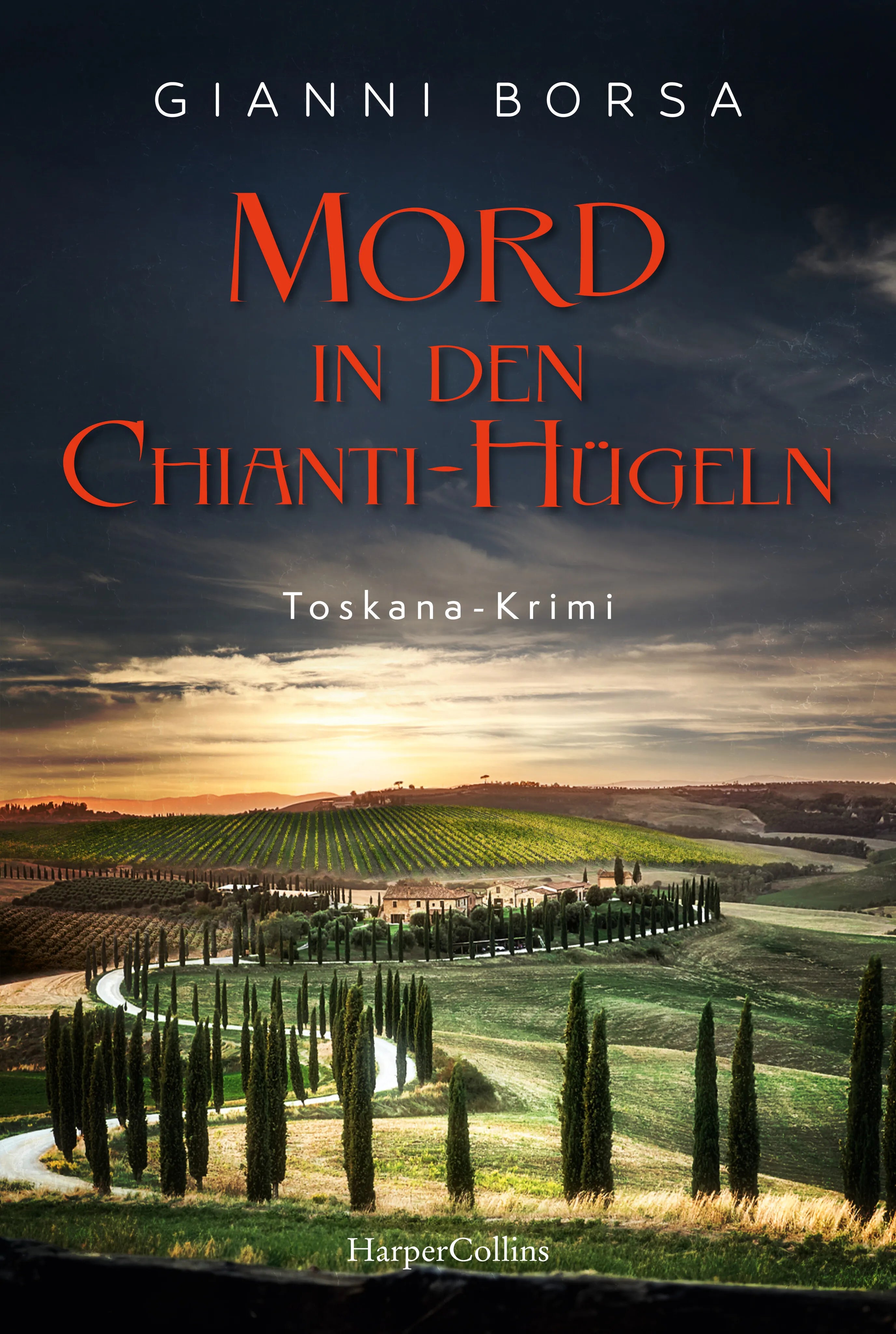 Buchcover von 'Mord in den Chianti-Hügeln' - Taschenbuch von Gianni Borsa