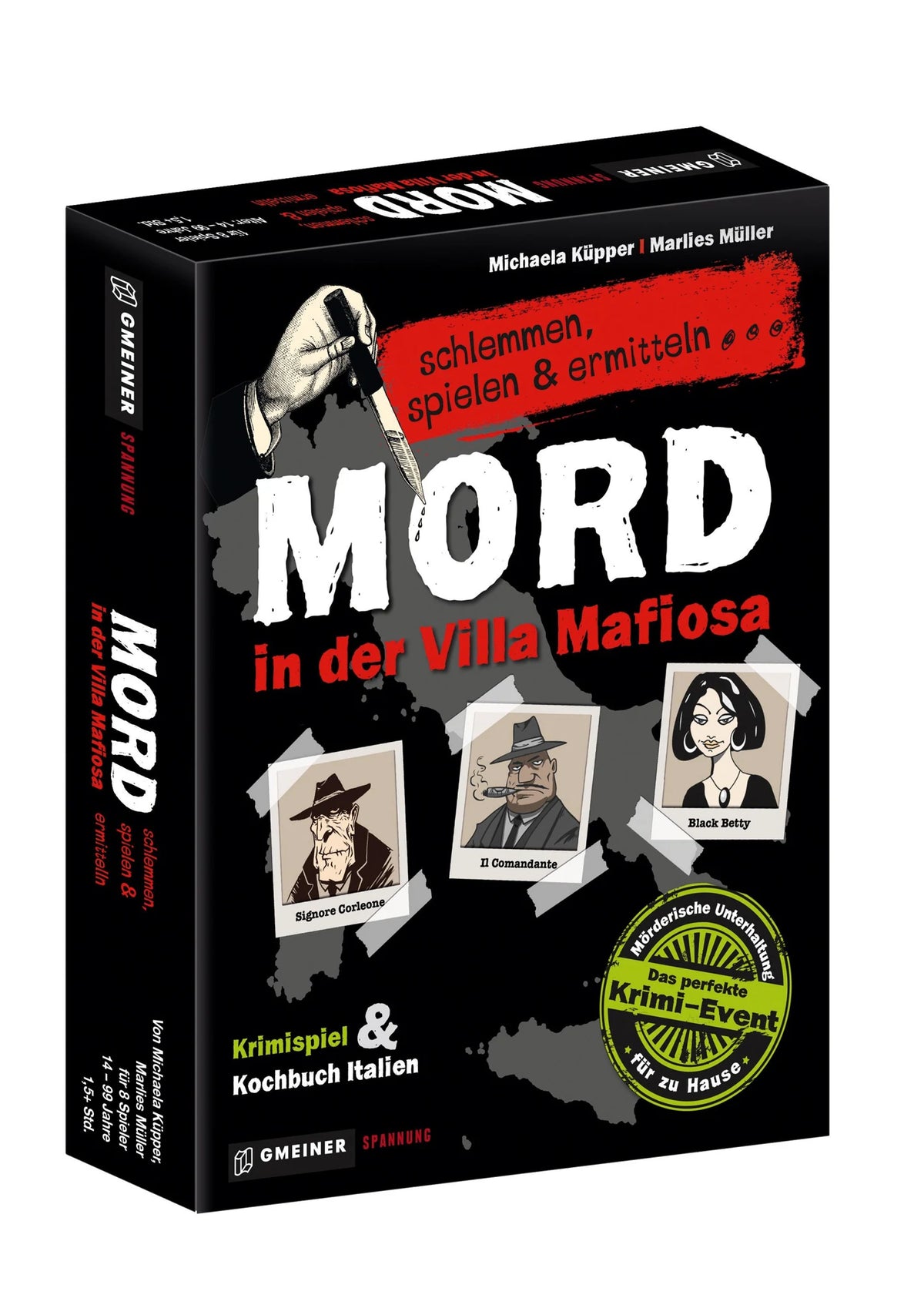 Krimispiel: Mord in der Villa Mafiosa