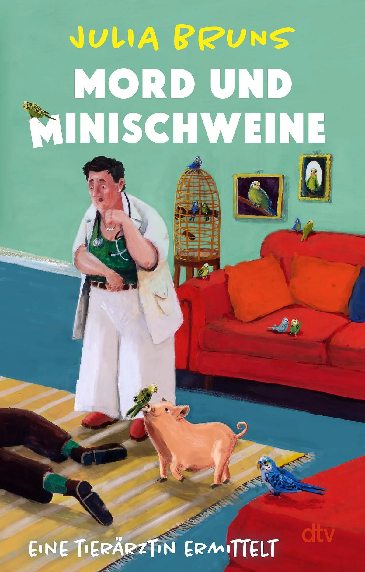 Cover: Mord und Minischweine (Taschenbuch) von Julia Bruns