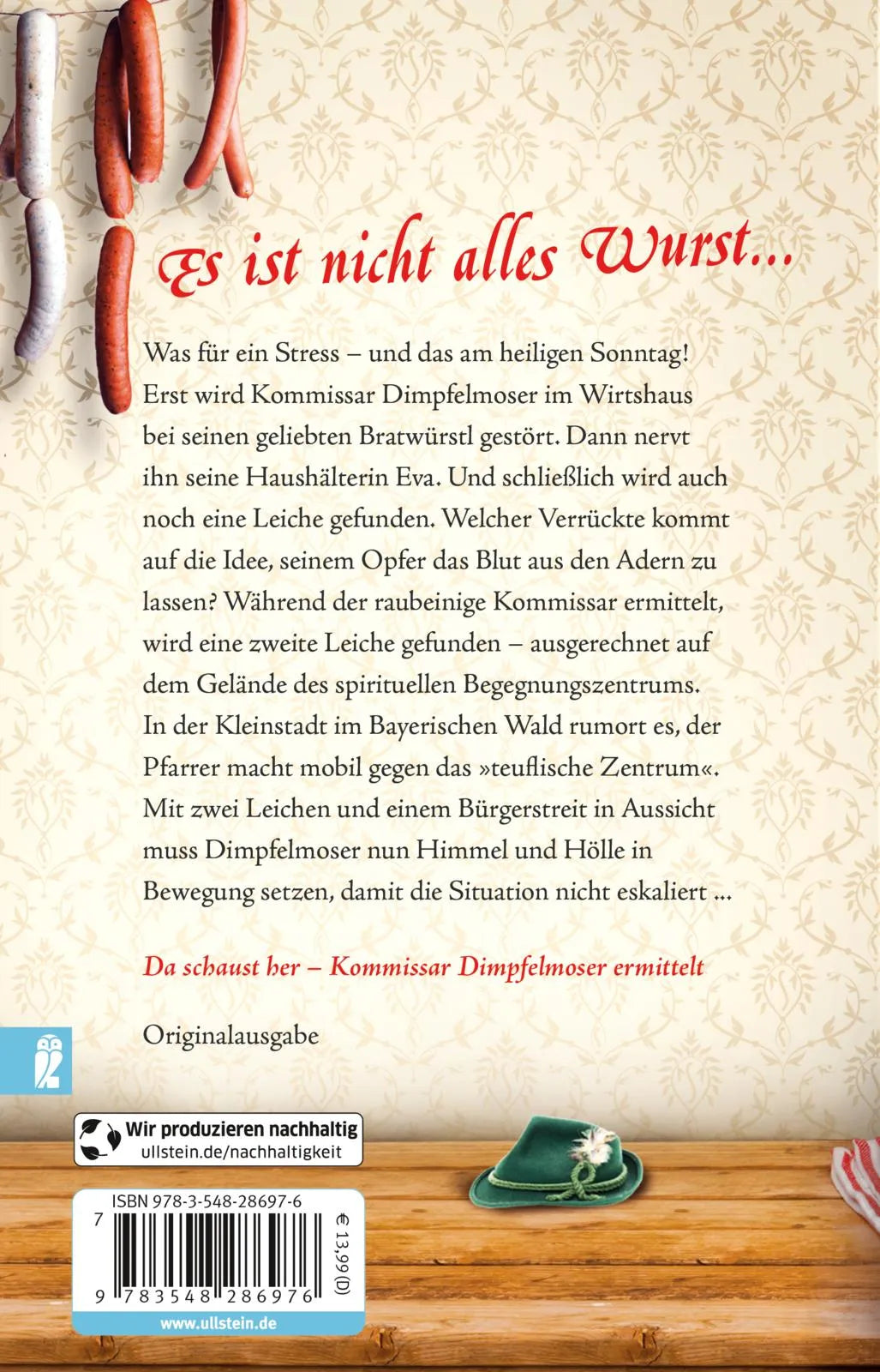 Rückseite: Mordswatschn (Taschenbuch)