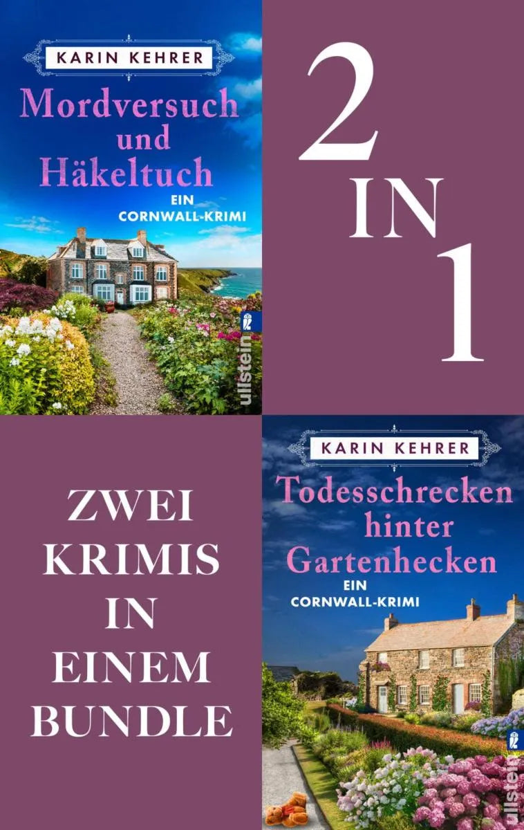Cover: Mordversuch und Häkeltuch // Todesschrecken hinter Gartenhecken (E-Book) von Karin Kehrer