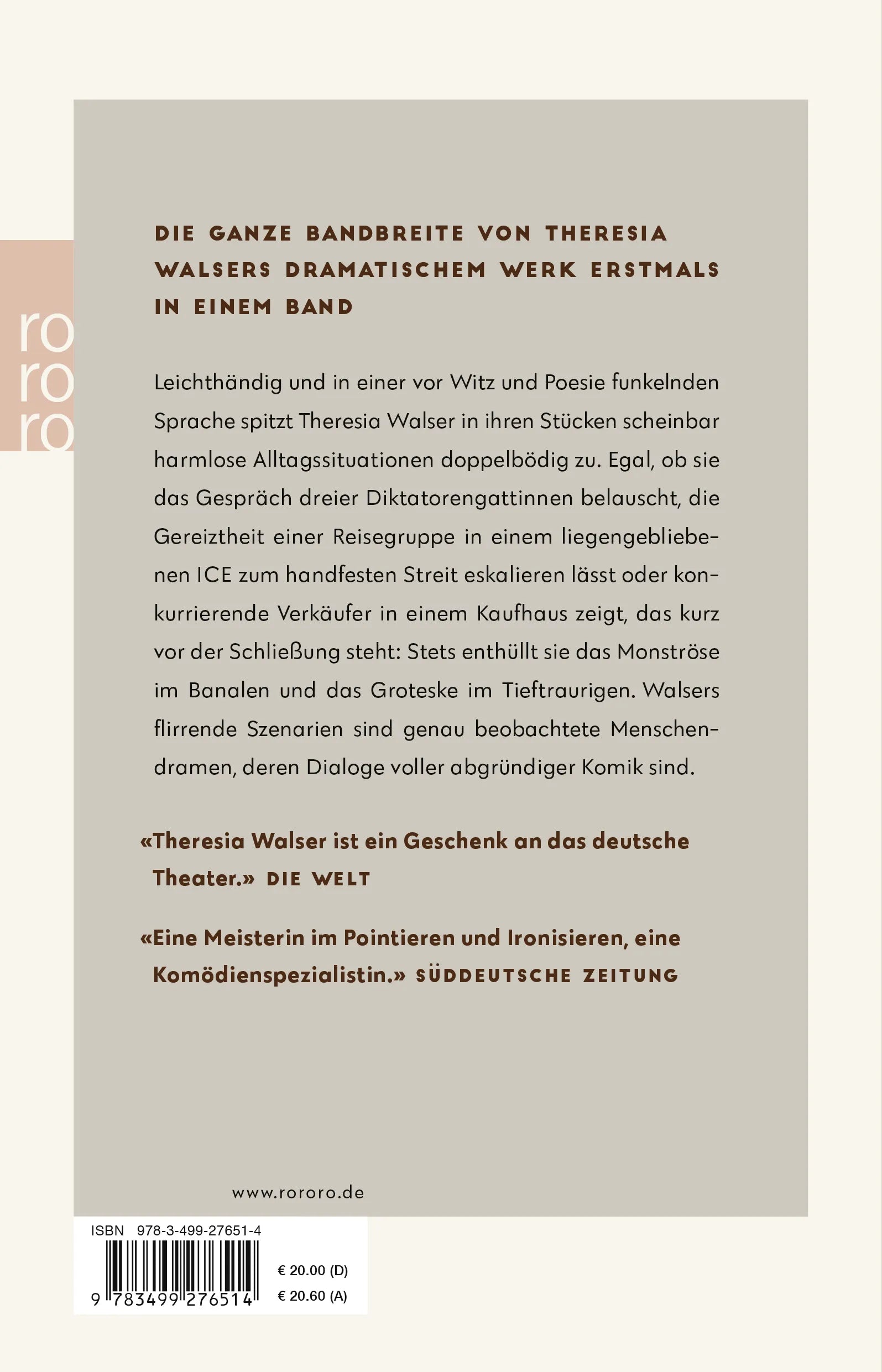 Buchrückseite von 'Morgen in Katar' mit Klappentext - Taschenbuch