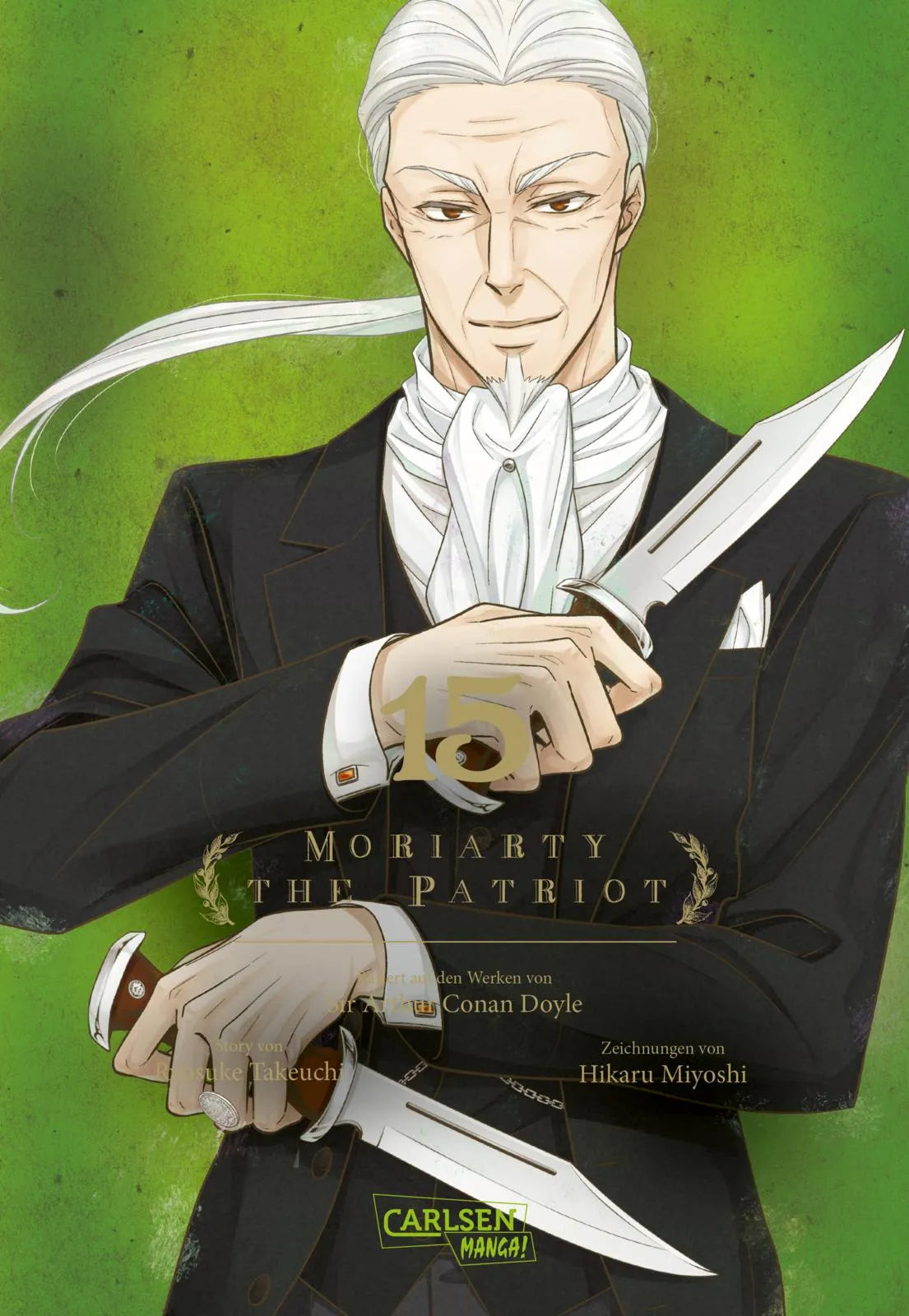 Buchcover von 'Moriarty the Patriot 15' - Taschenbuch von Ryosuke Takeuchi