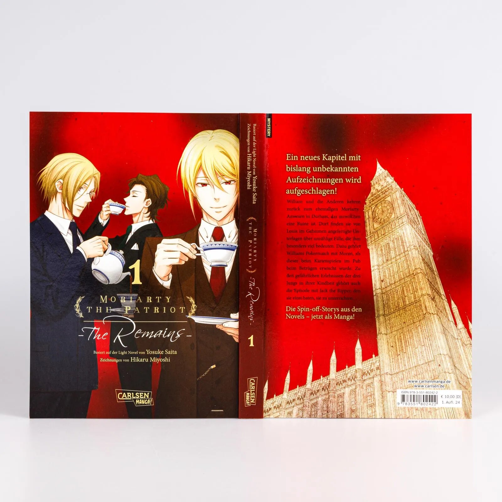 Produktansicht: Moriarty the Patriot: The Remains 1 (Taschenbuch)