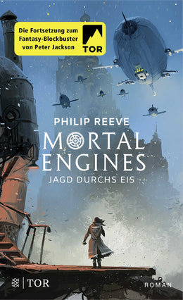 Buchcover von 'Mortal Engines - Jagd durchs Eis' - Taschenbuch von Philip Reeve