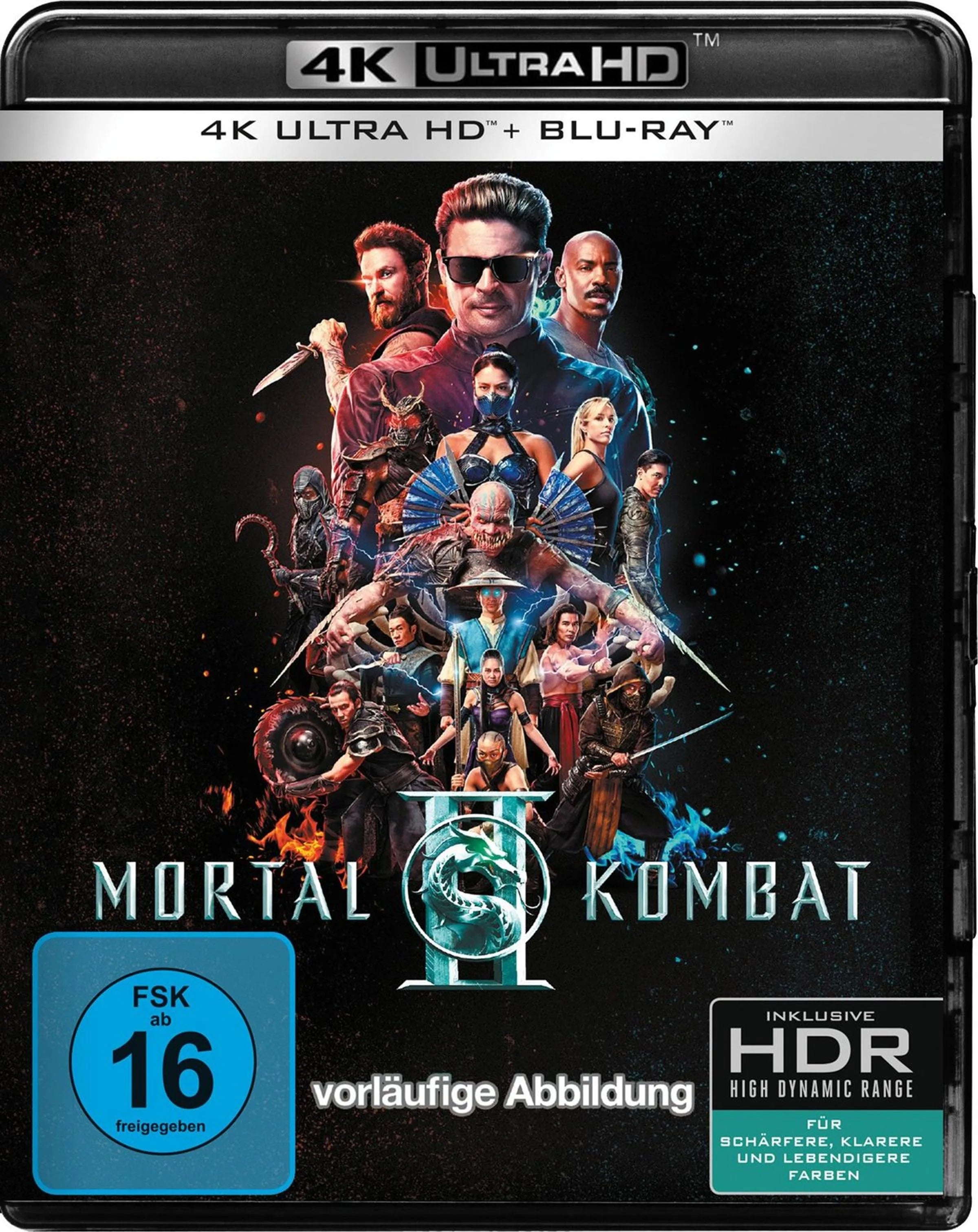 4K UHD Blu-ray-Cover: Mortal Kombat II. Regie: Simon McQuoid