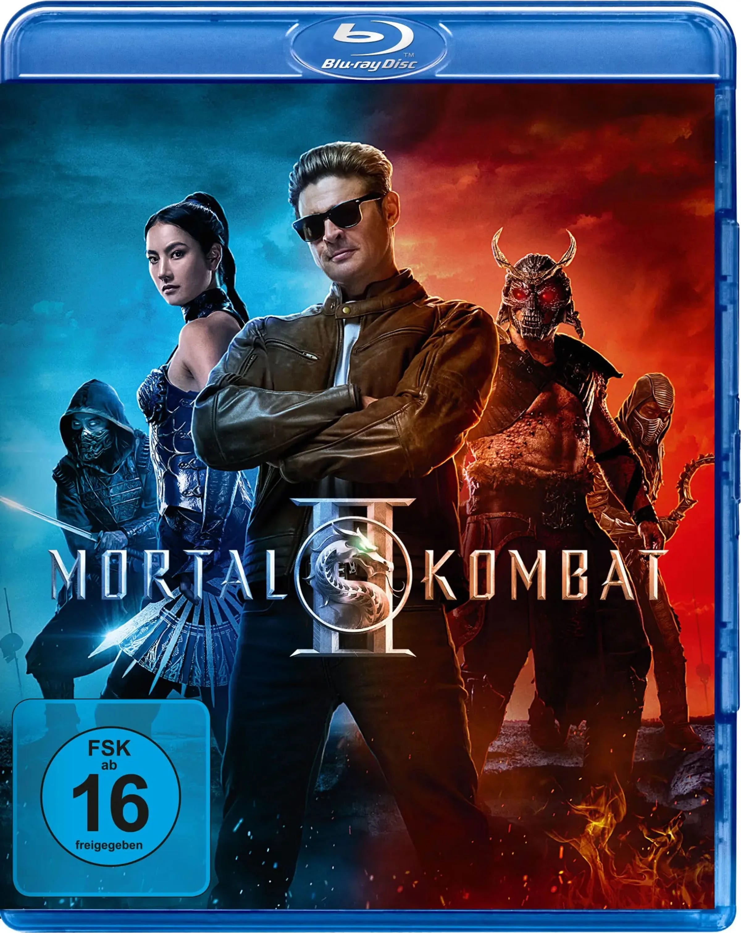 Blu-ray-Cover: Mortal Kombat II. Regie: Simon McQuoid