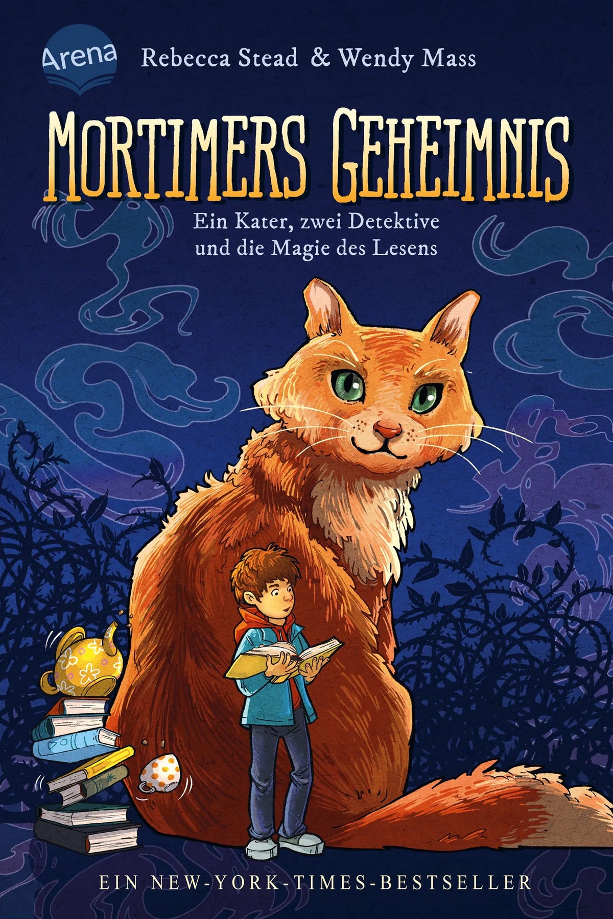 Cover: Mortimers Geheimnis. Ein Kater, zwei Detektive und die Magie des Lesens (Hardcover) von Rebecca Stead