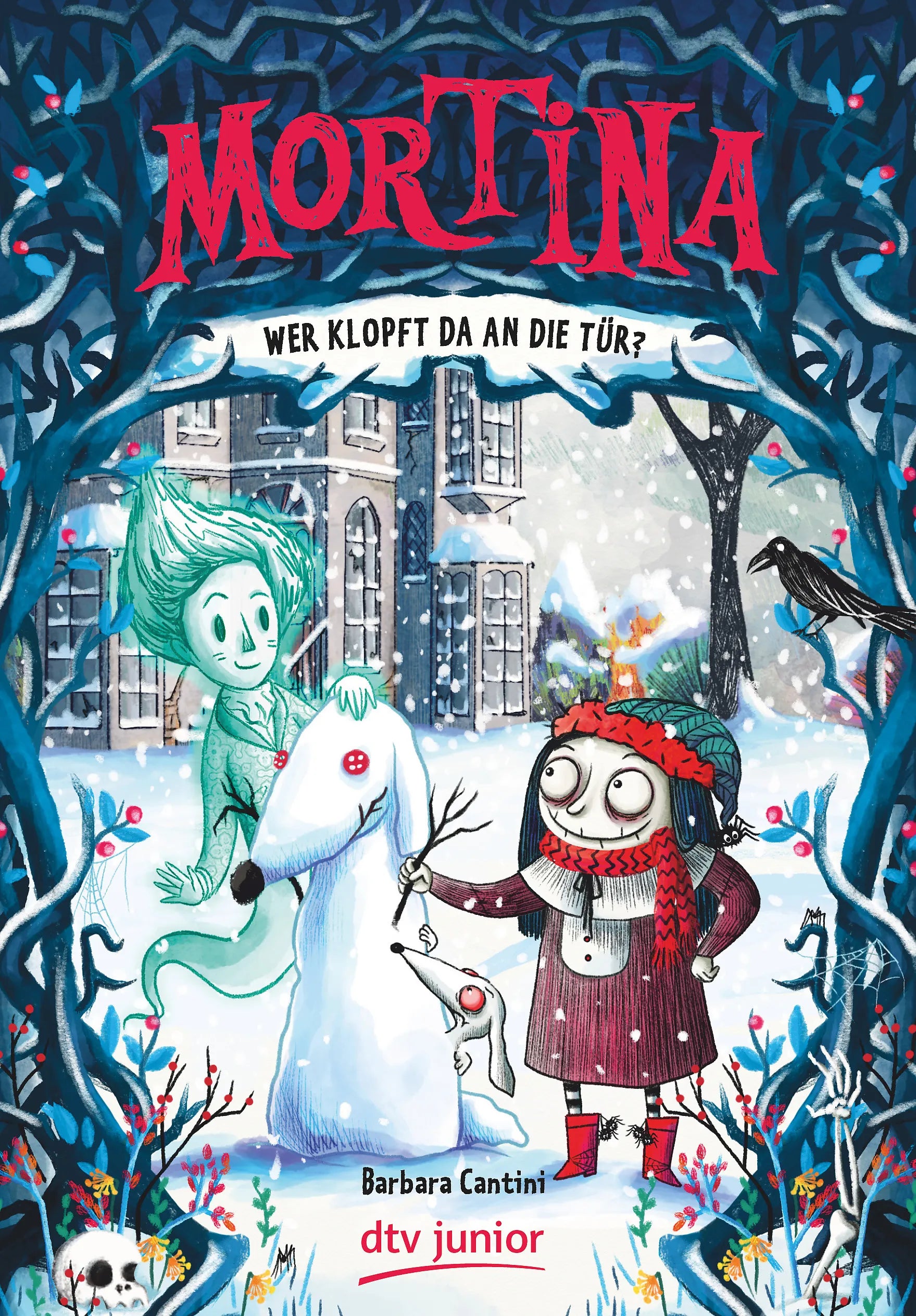 Buchcover von 'Mortina – Wer klopft da an die Tür?' - Gebundene Ausgabe von Barbara Cantini