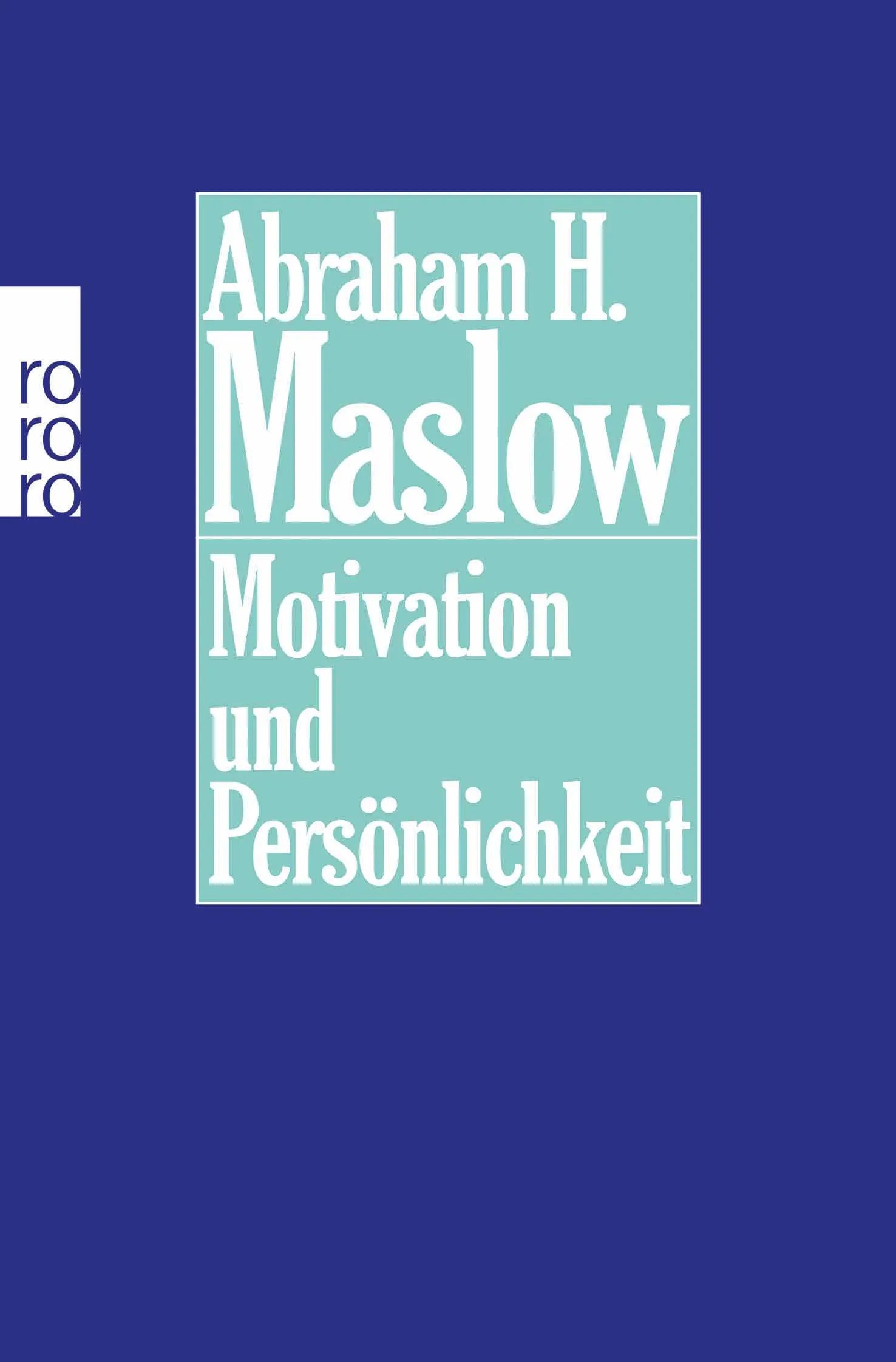 Buchcover von 'Motivation und Persönlichkeit' - Taschenbuch von Abraham H. Maslow
