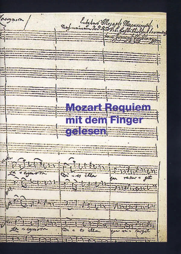 Mozarts Requiem mit den Fingern gelesen - DVD