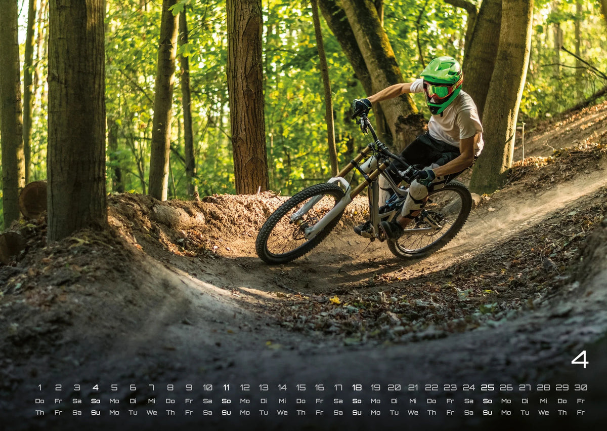 MTB | Mountainbike - 2027 - Kalender DIN A2 – Ansicht
