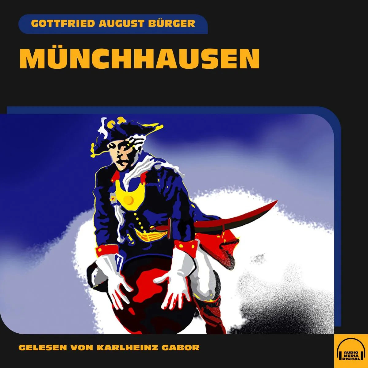 Cover: Münchhausen (Hörbuch Download) von Gottfried August Bürger