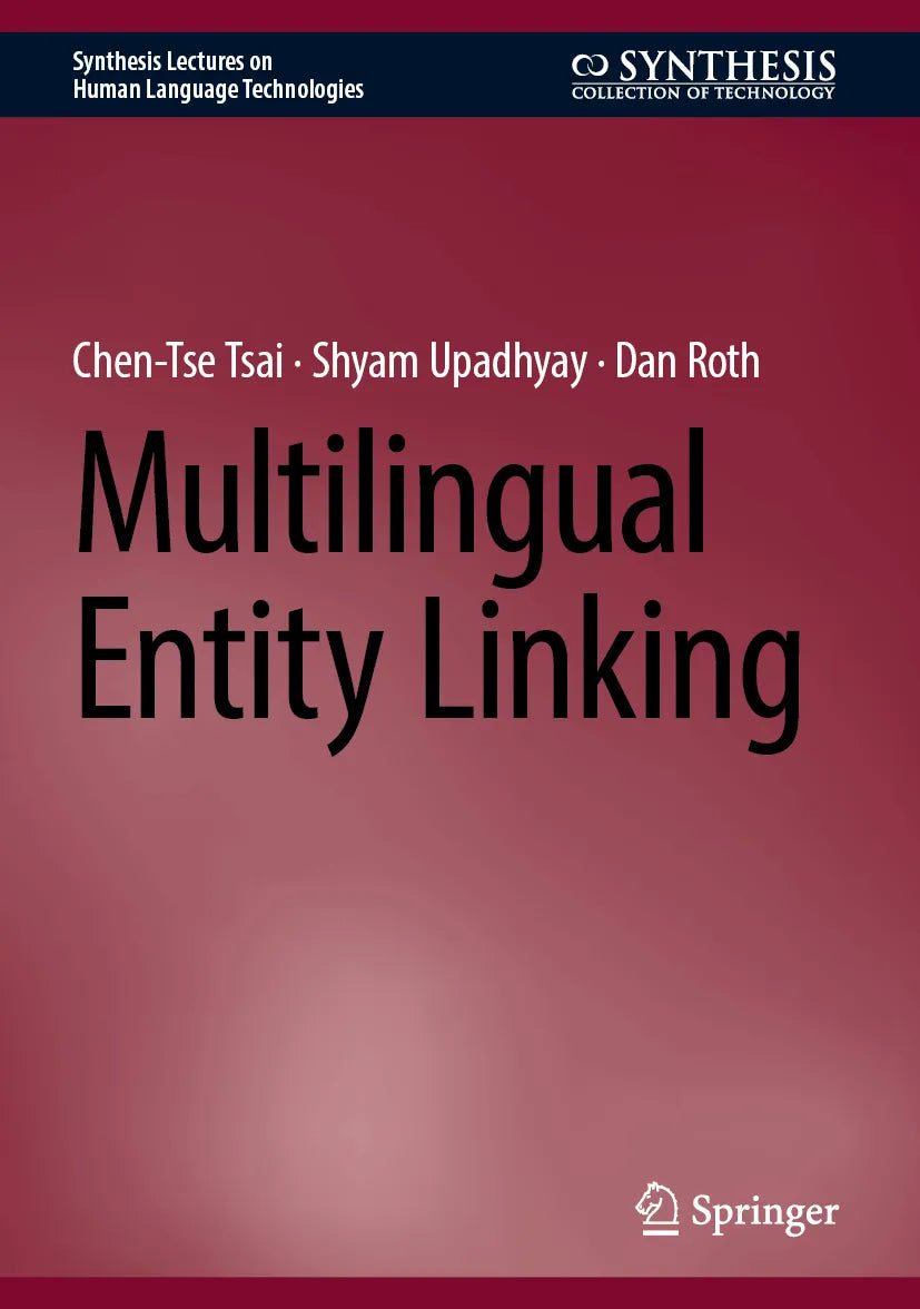 Cover: Multilingual Entity Linking (E-Book) von Chen-Tse Tsai