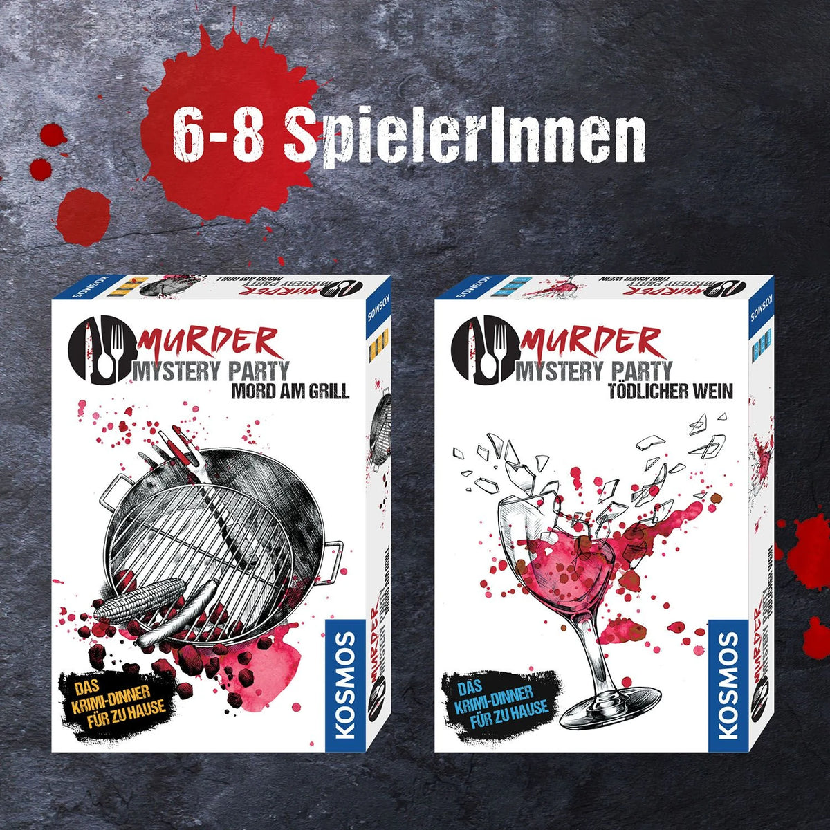 Murder Mystery Party Mord am Grill – Ansicht