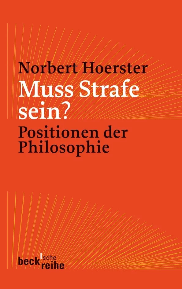 Buchcover von 'Muss Strafe sein?' - Taschenbuch von Norbert Hoerster