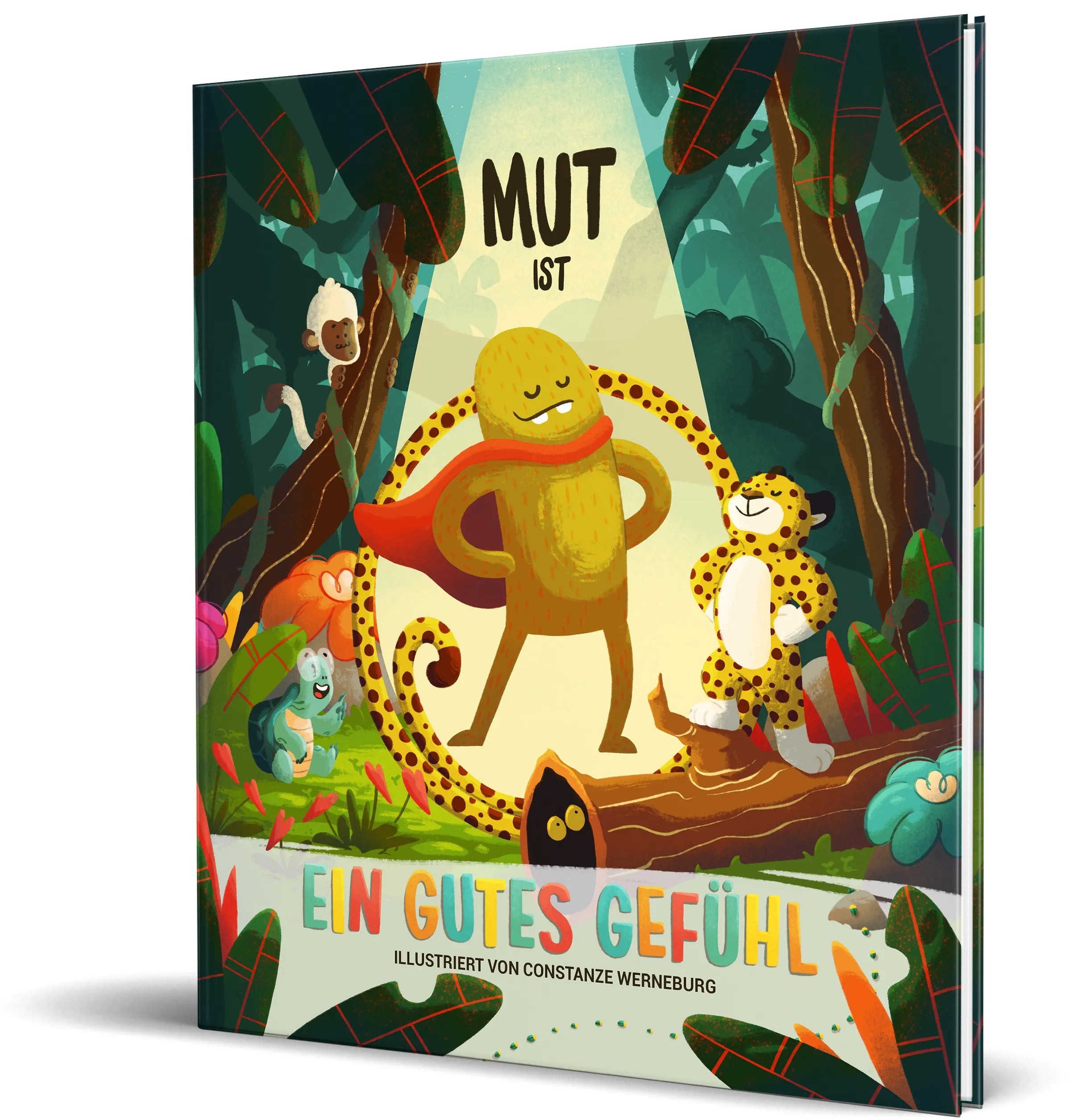 Buchcover von 'Mut ist ein gutes Gefühl' - Gebundene Ausgabe von