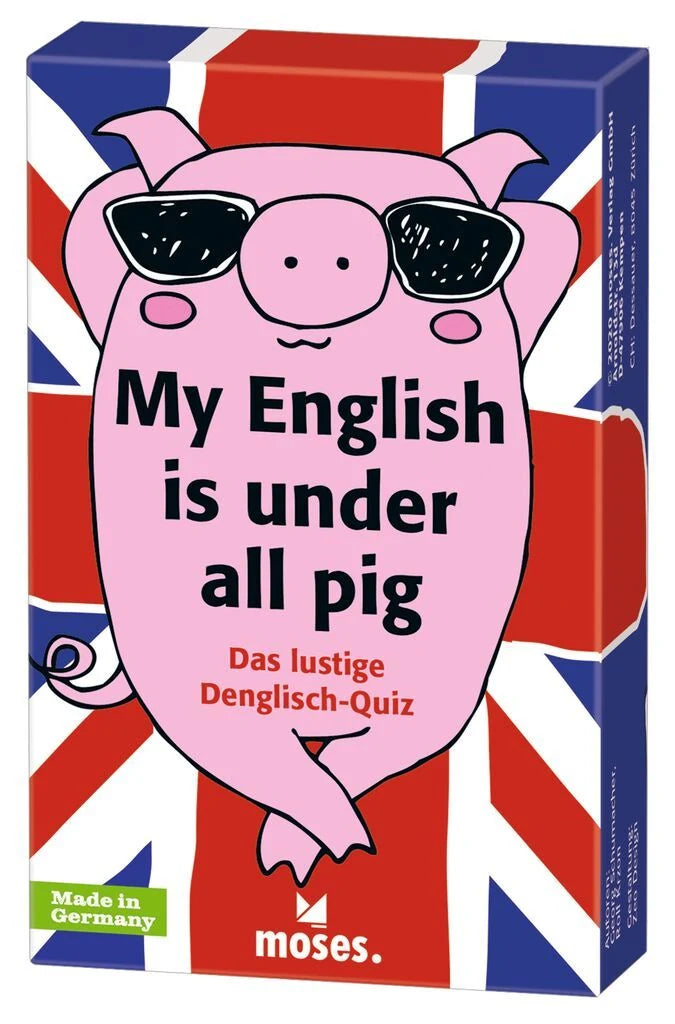Kartenspiel: My English is under all pig