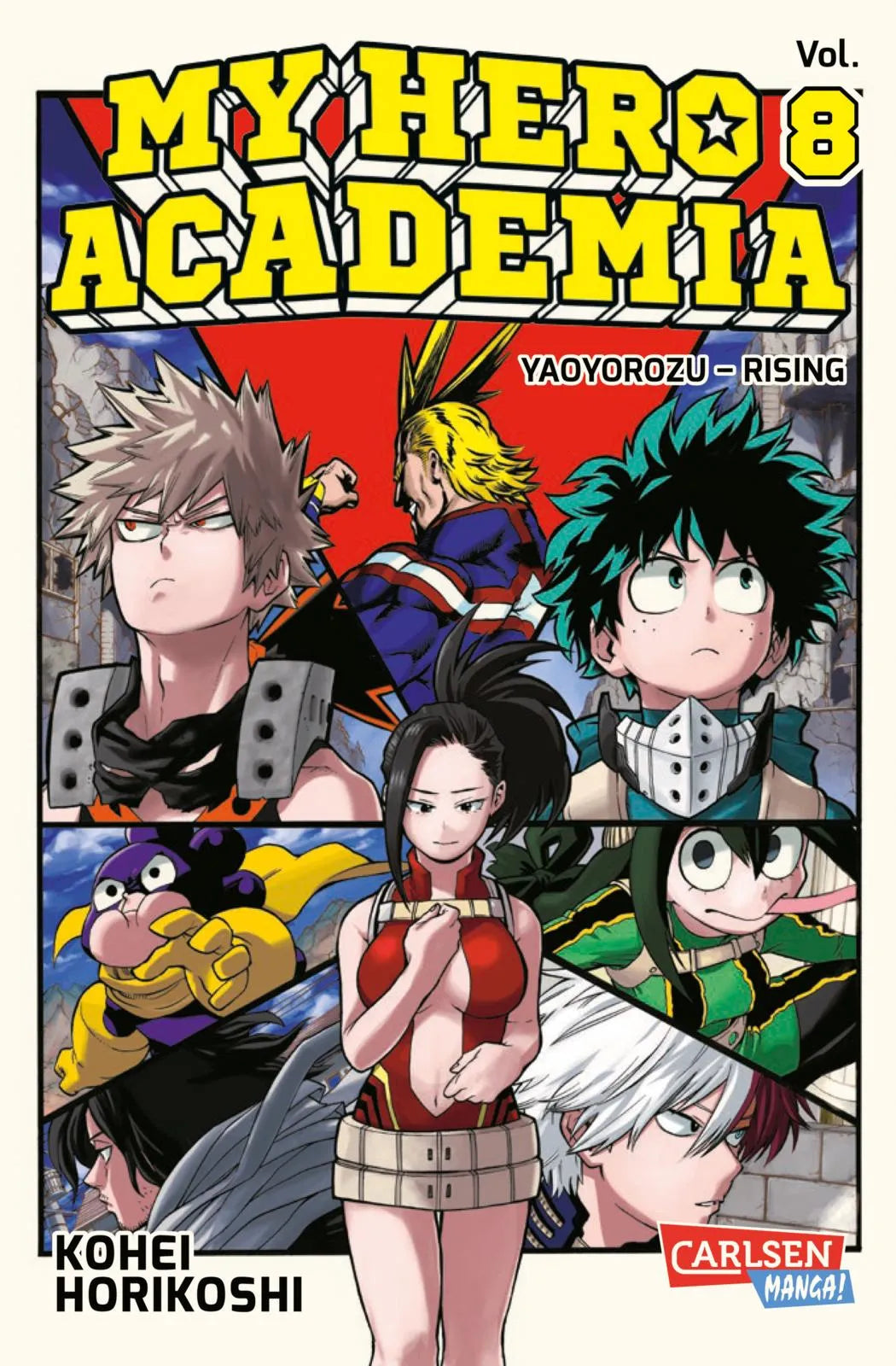 Buchcover von 'My Hero Academia 8' - Taschenbuch von Kohei Horikoshi