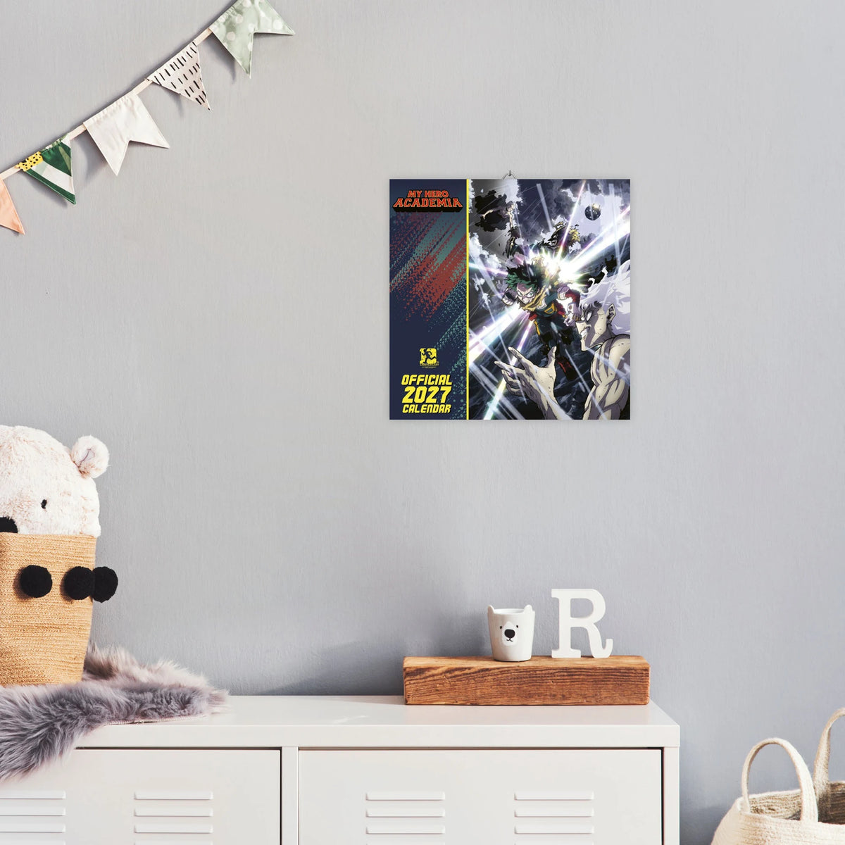 My Hero Academia Broschurkalender 2027 – Ansicht