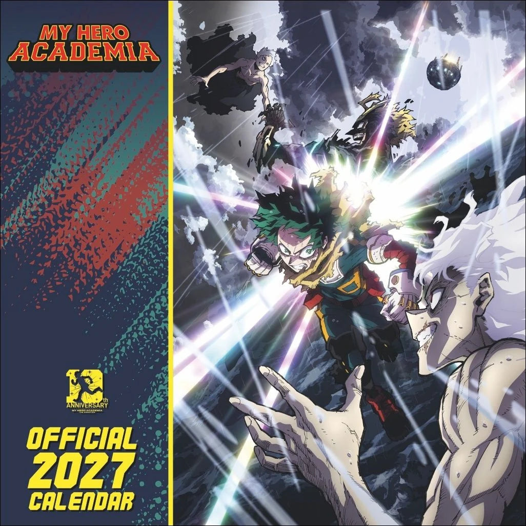 Wandkalender: My Hero Academia Broschurkalender 2027