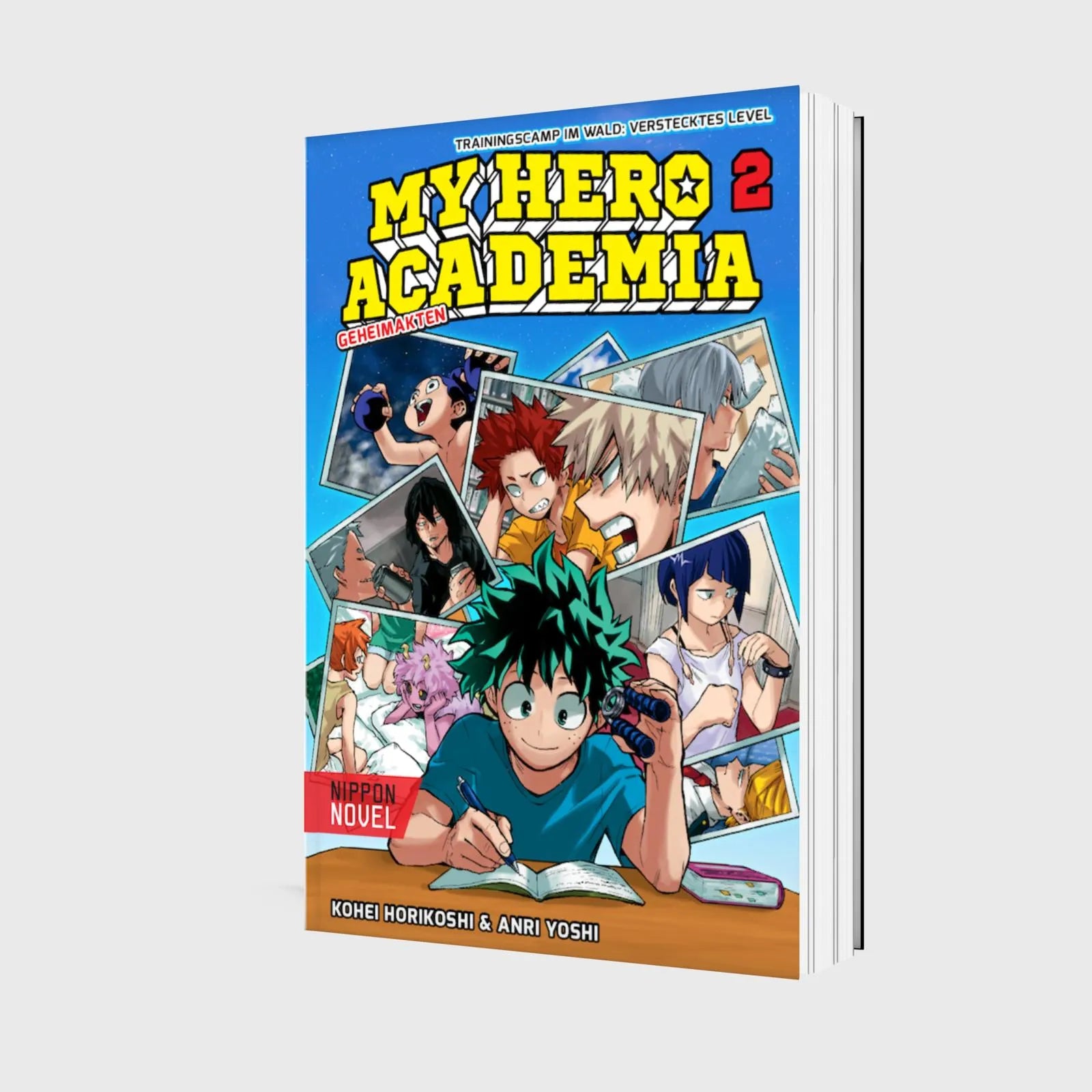 Detailansicht: My Hero Academia Nippon Novel 2: My Hero Academia Novel 2 - Trainingscamp im Wald: Verstecktes Level (Taschenbuch)