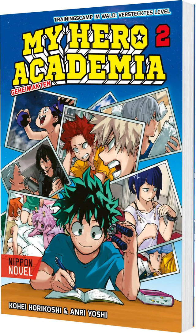 Cover: My Hero Academia Nippon Novel 2: My Hero Academia Novel 2 - Trainingscamp im Wald: Verstecktes Level (Taschenbuch) von Anri Yoshi