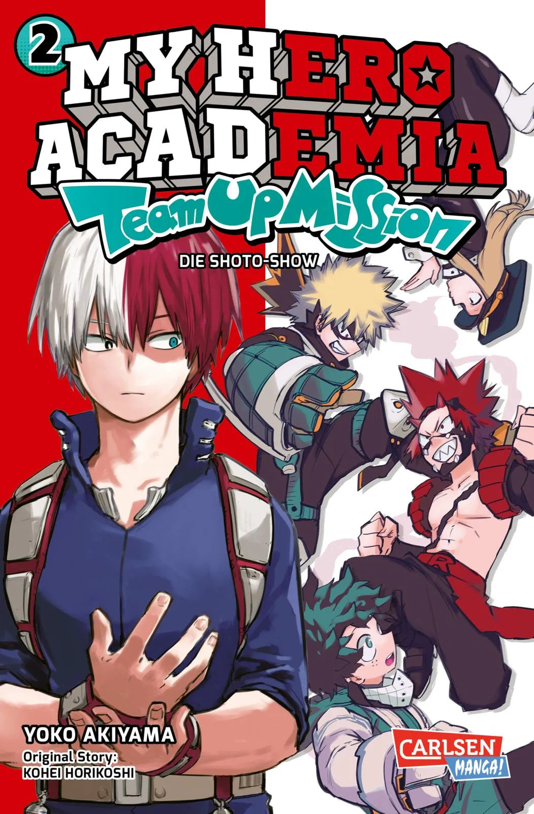 Buchcover von 'My Hero Academia - Team Up Mission 2' - Taschenbuch von Kohei Horikoshi