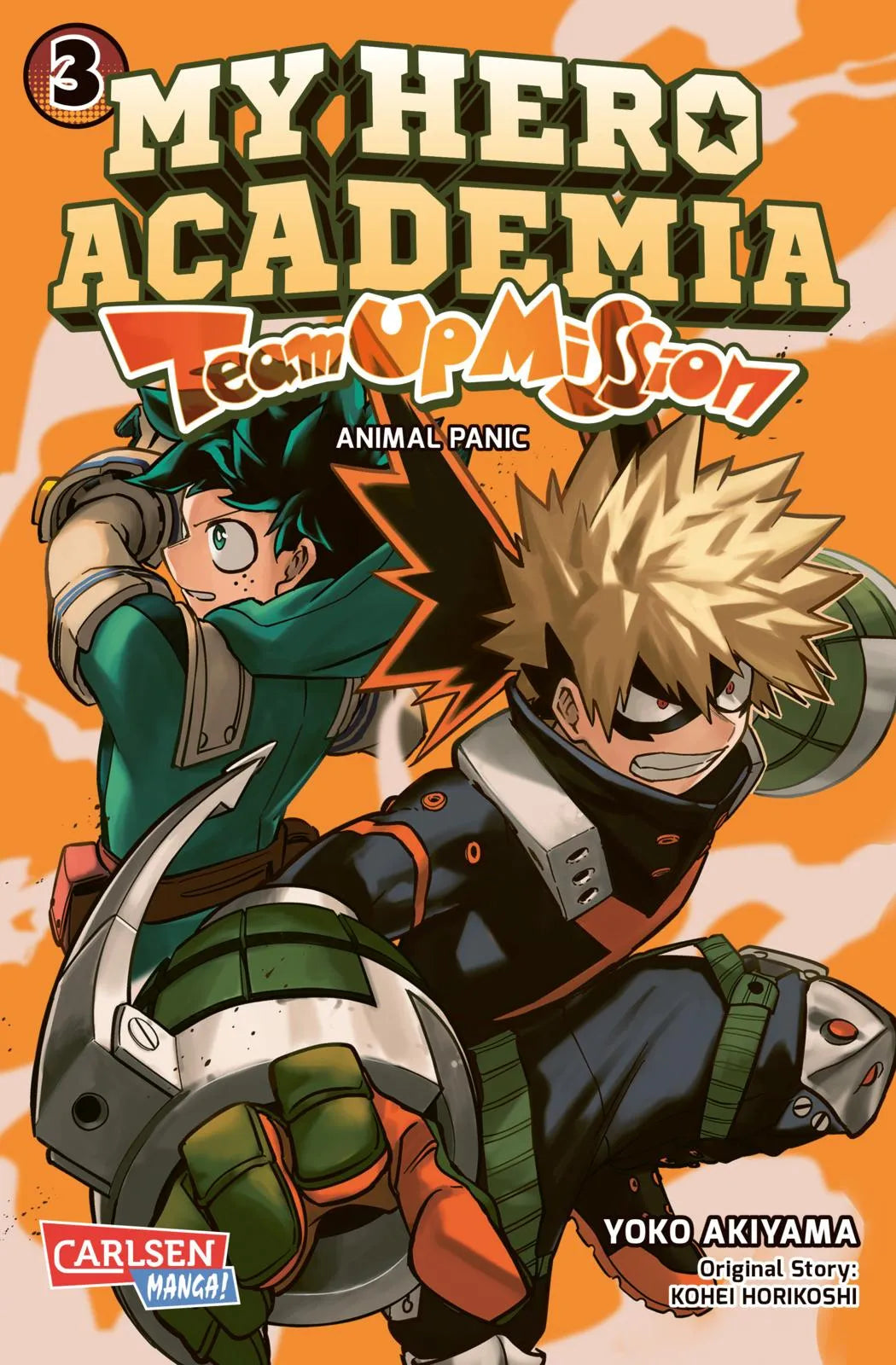 Buchcover von 'My Hero Academia - Team Up Mission 3' - Taschenbuch von Kohei Horikoshi