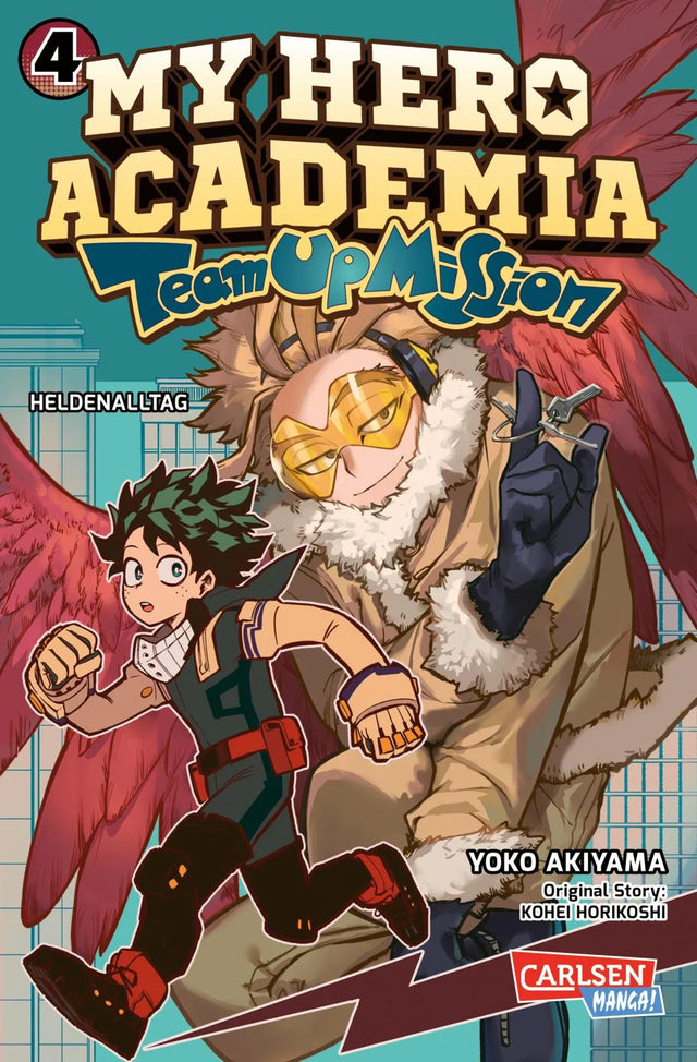 Buchcover von 'My Hero Academia - Team Up Mission 4' - Taschenbuch von Kohei Horikoshi
