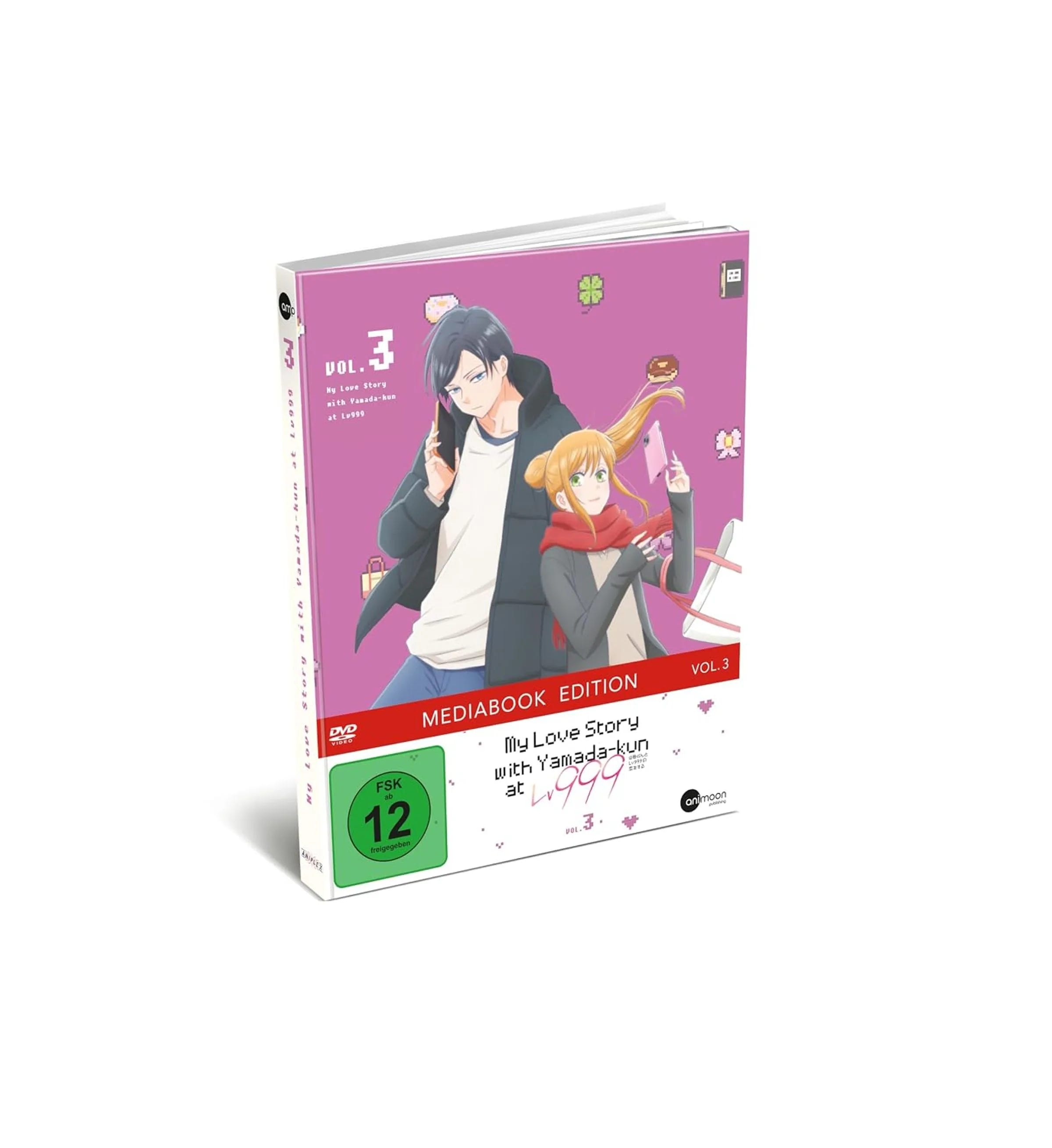 DVD-Cover: My Love Story with Yamada-kun at Lv999 - Vol. 3. Regie: Morio Asaka. Vorläufiges Cover - Platzhalterbild