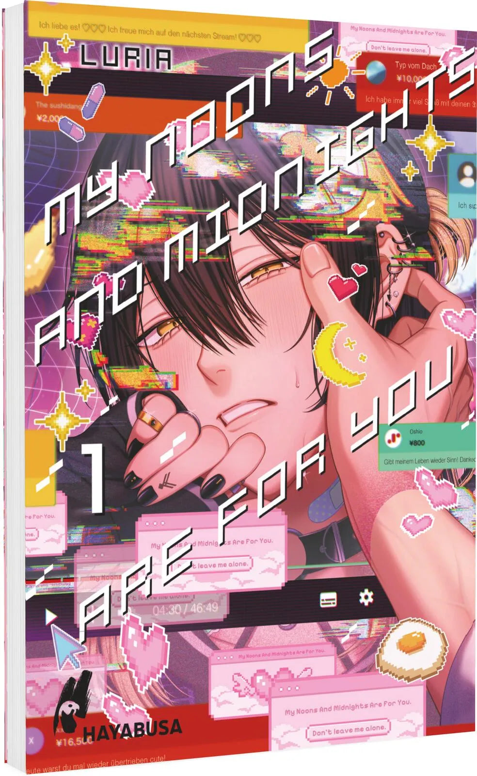 Cover: My Noons And Midnights Are For You 1 (Taschenbuch) von Luria