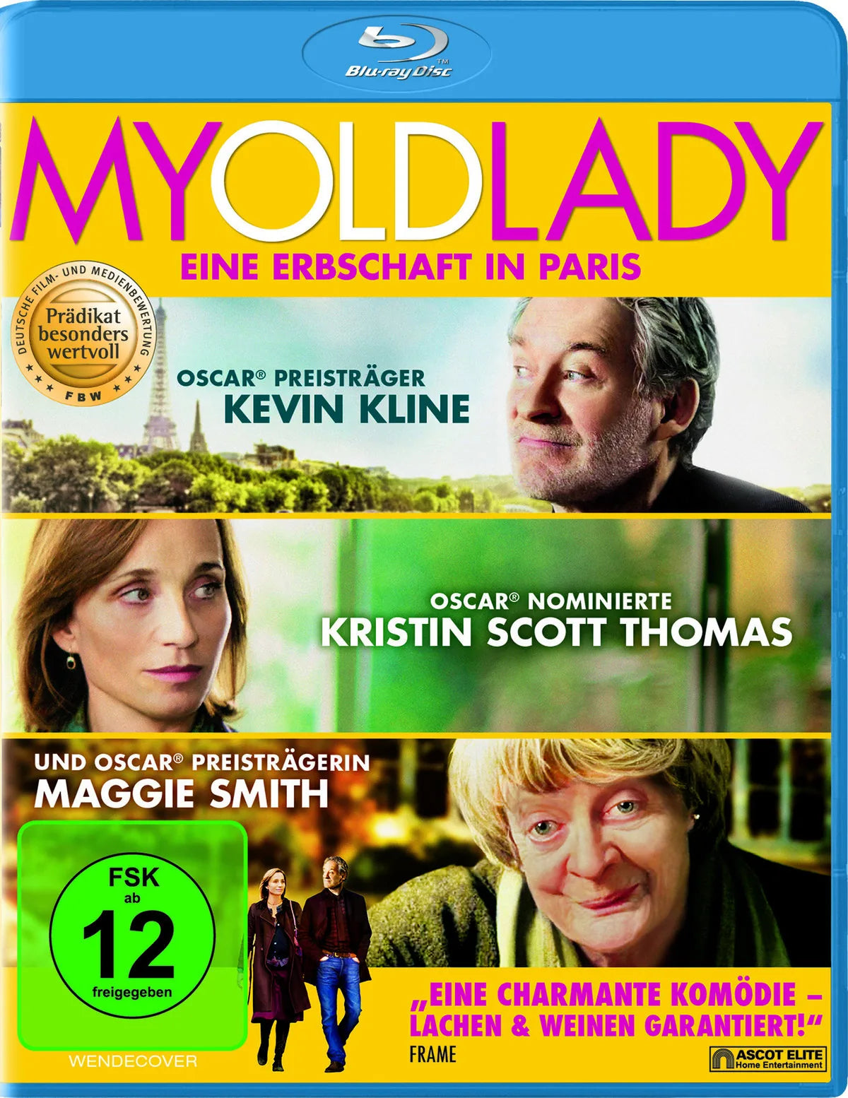 My Old Lady - Eine Erbschaft in Paris - Blu-ray Disc