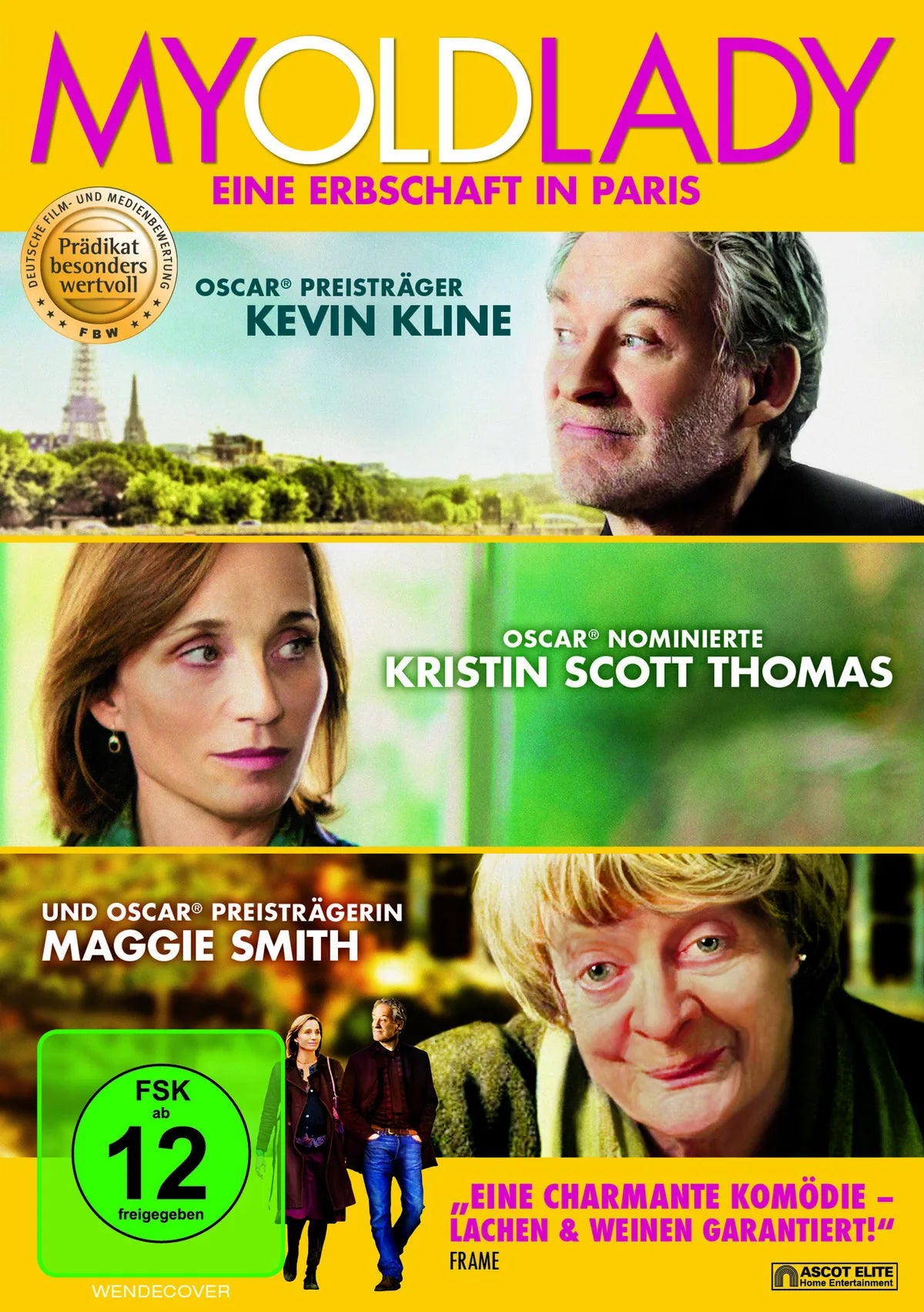 My Old Lady - Eine Erbschaft in Paris - DVD