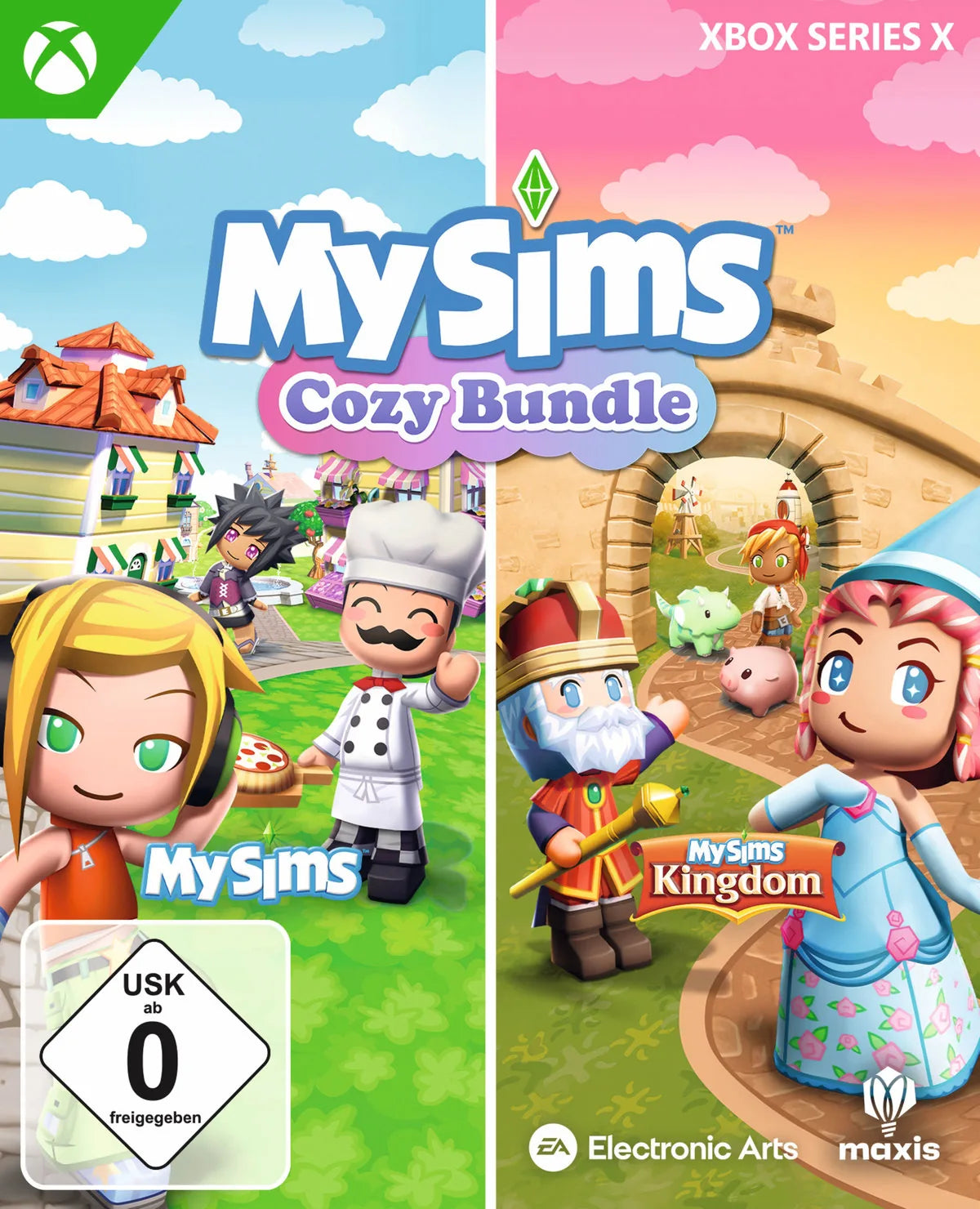 Cover: My Sims - Cozy Bundle für Xbox Series X. Publisher: Electronic Arts GmbH
