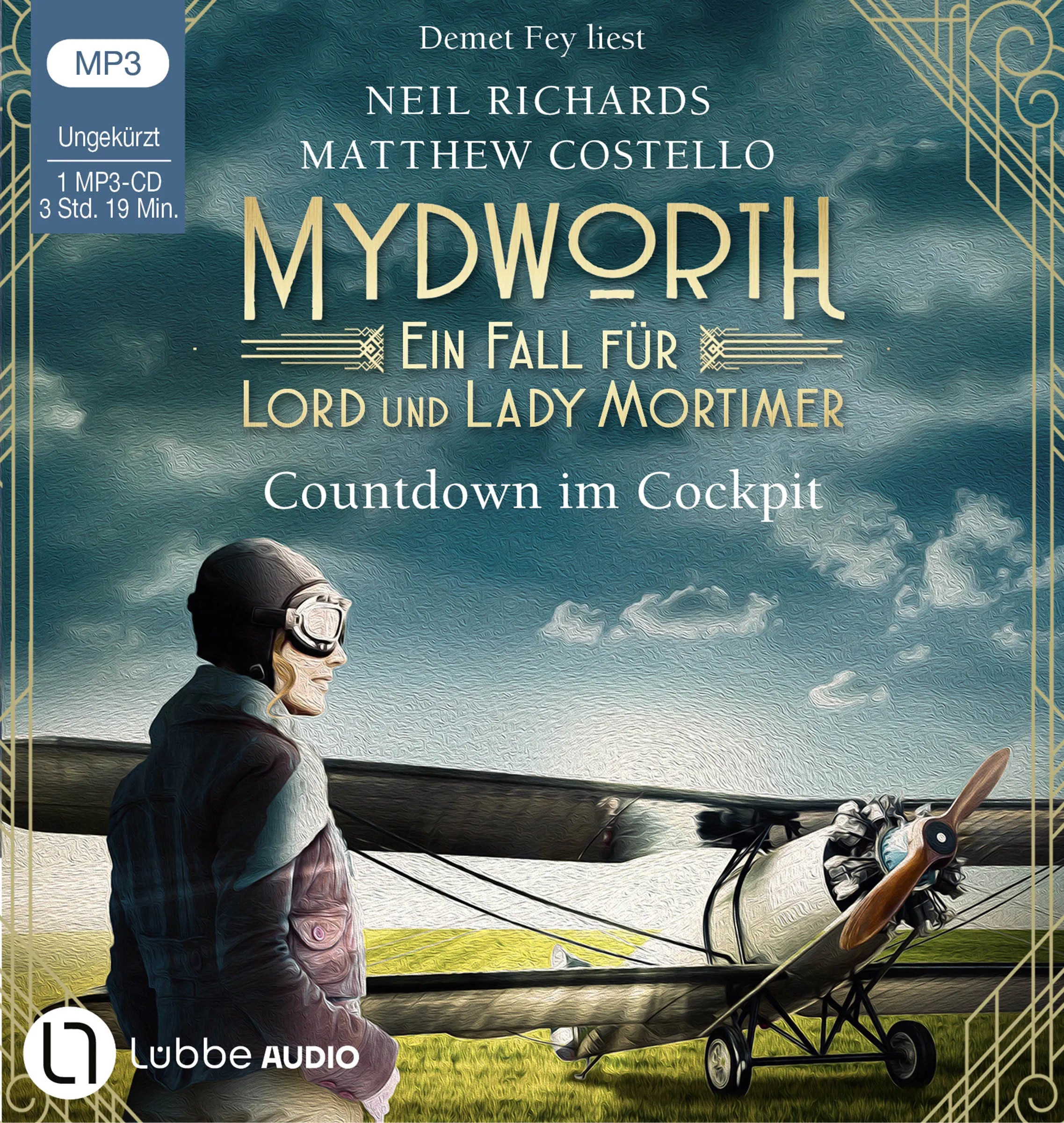 Buchcover von 'Mydworth - Countdown im Cockpit' - Hörbuch (CD) von Matthew Costello