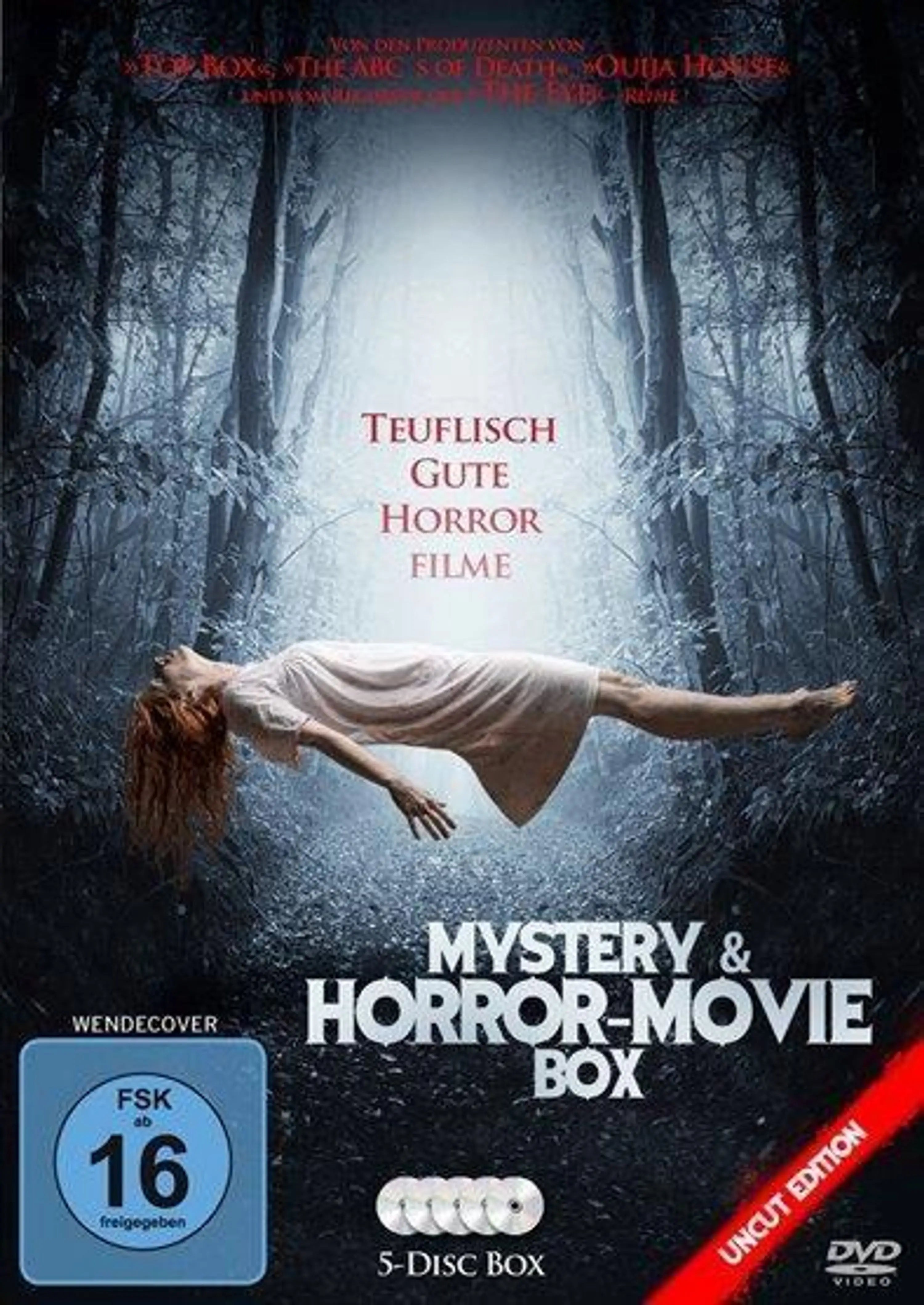 Mystery & Horror Movie Box Filmsammlung DVD Cover