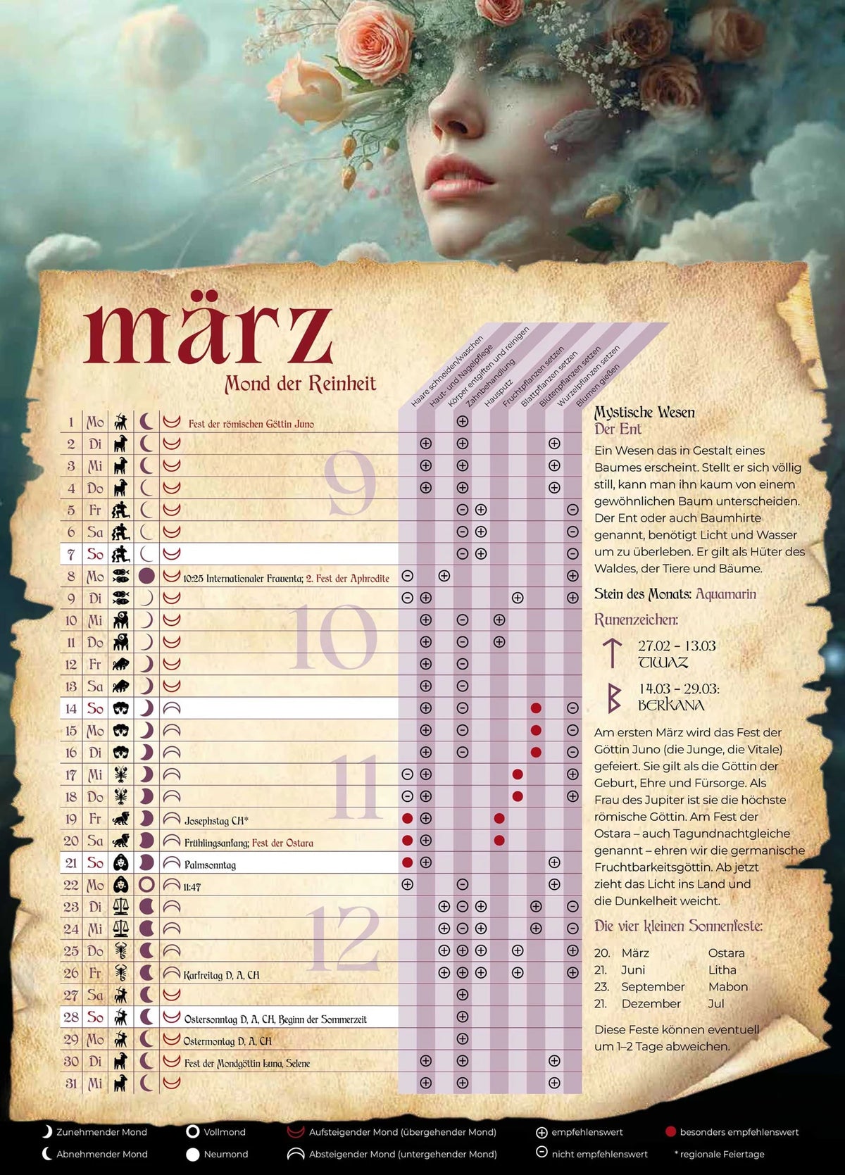 Mystik Kalender 2027 – Ansicht
