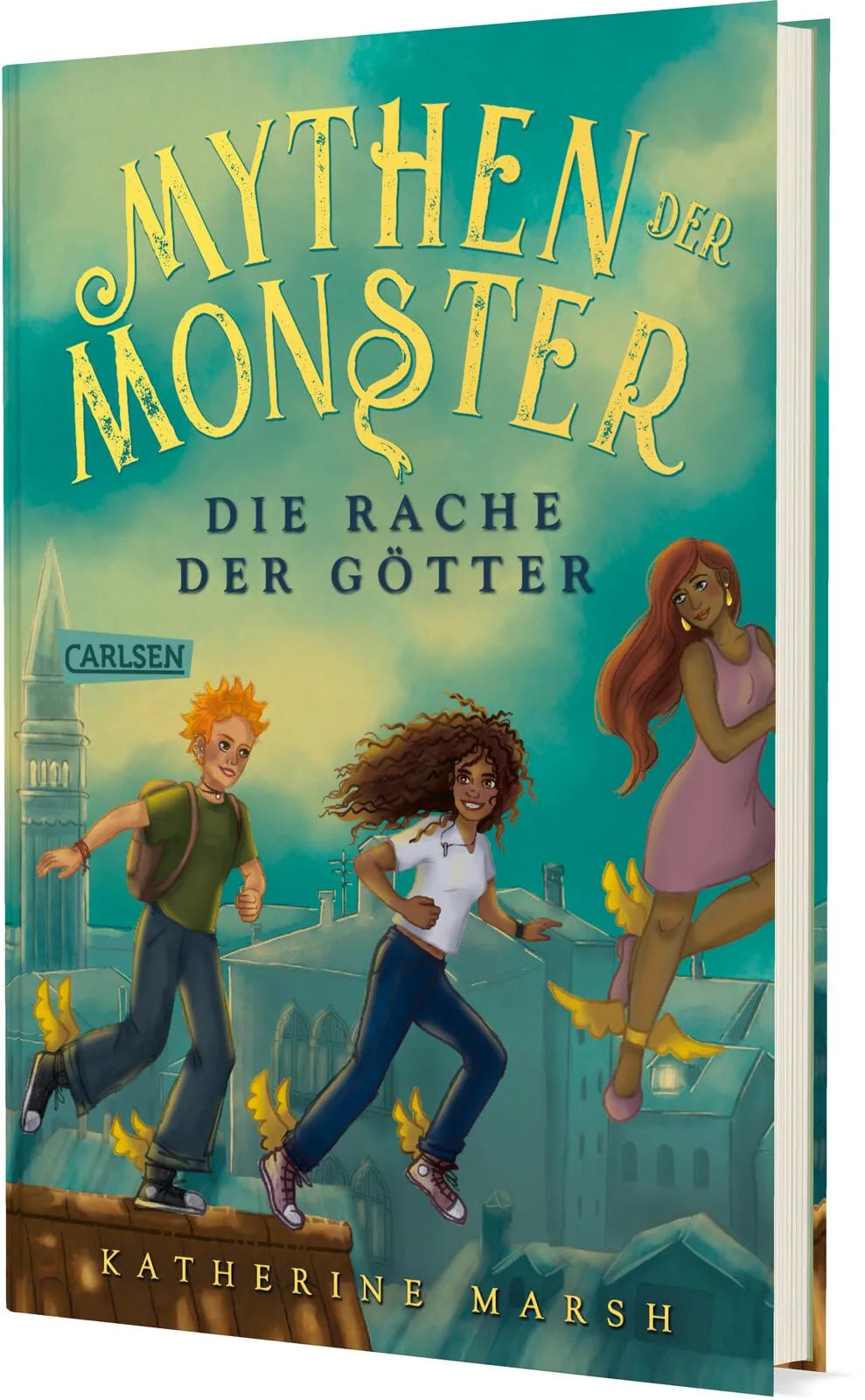 Buchcover von 'Mythen der Monster 2: Die Rache der Götter' - Gebundene Ausgabe von Katherine Marsh