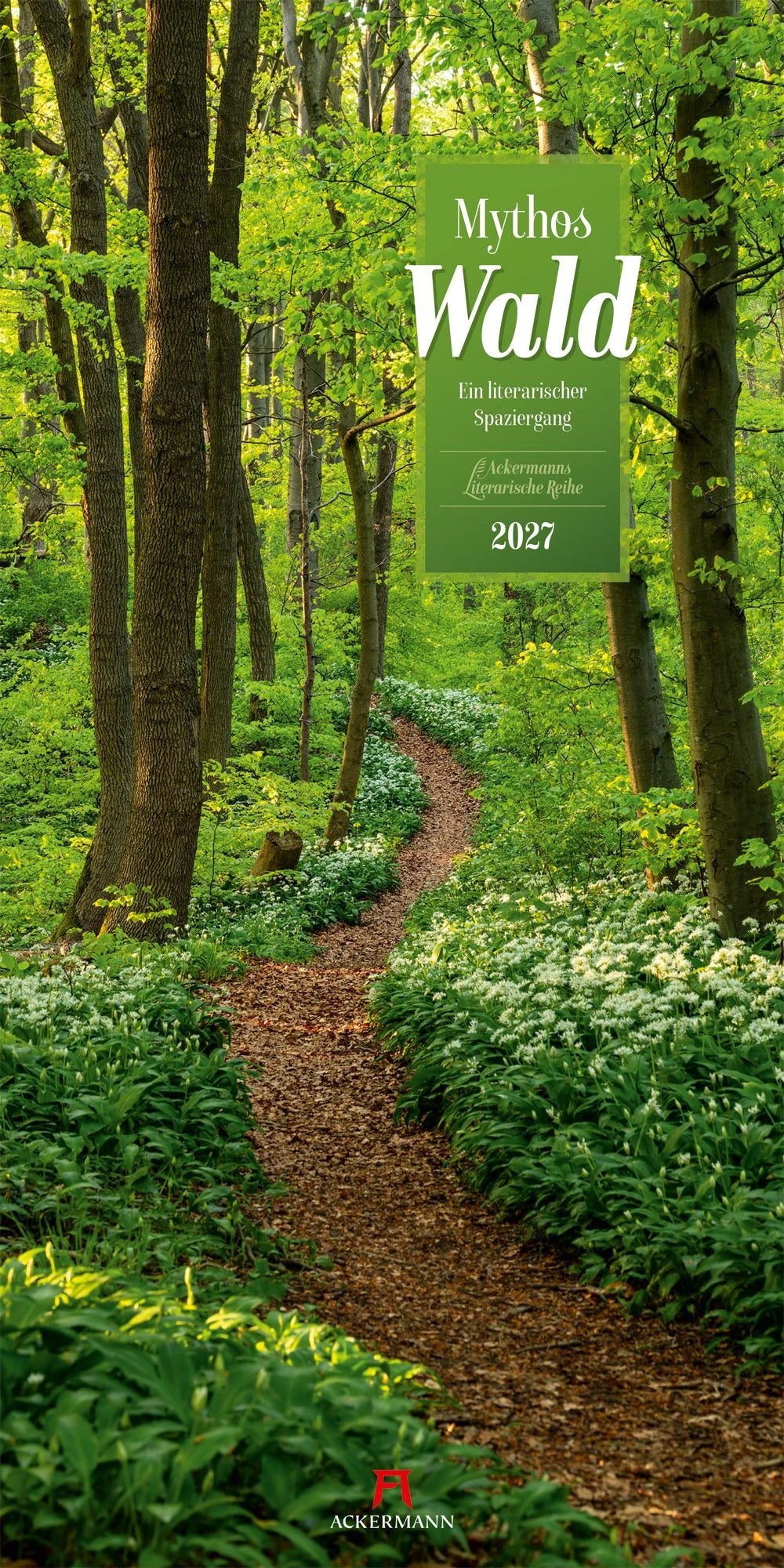 Wandkalender: Mythos Wald Literatur-Kalender 2027