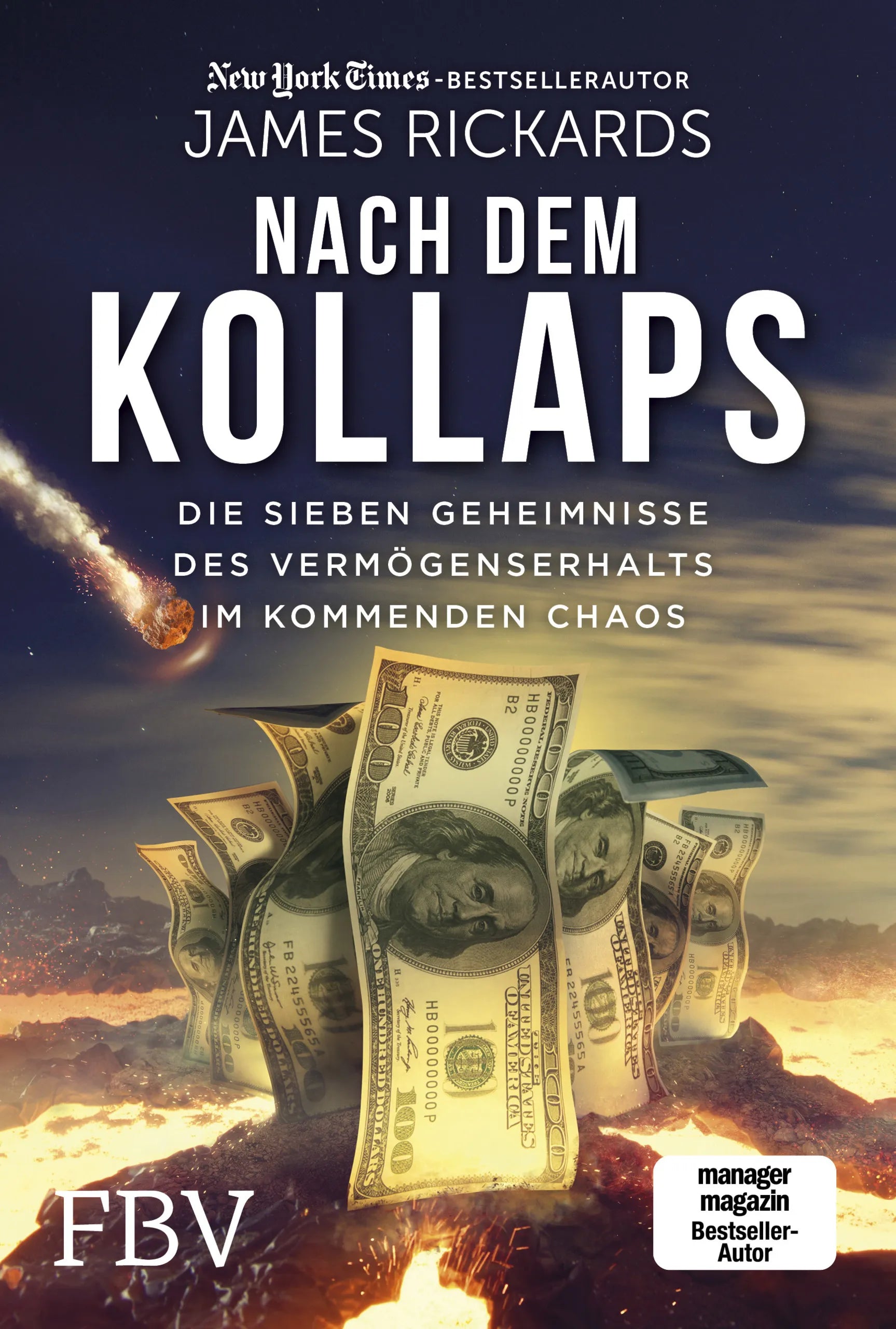 Buchcover von 'Nach dem Kollaps' - Gebundene Ausgabe von James Rickards