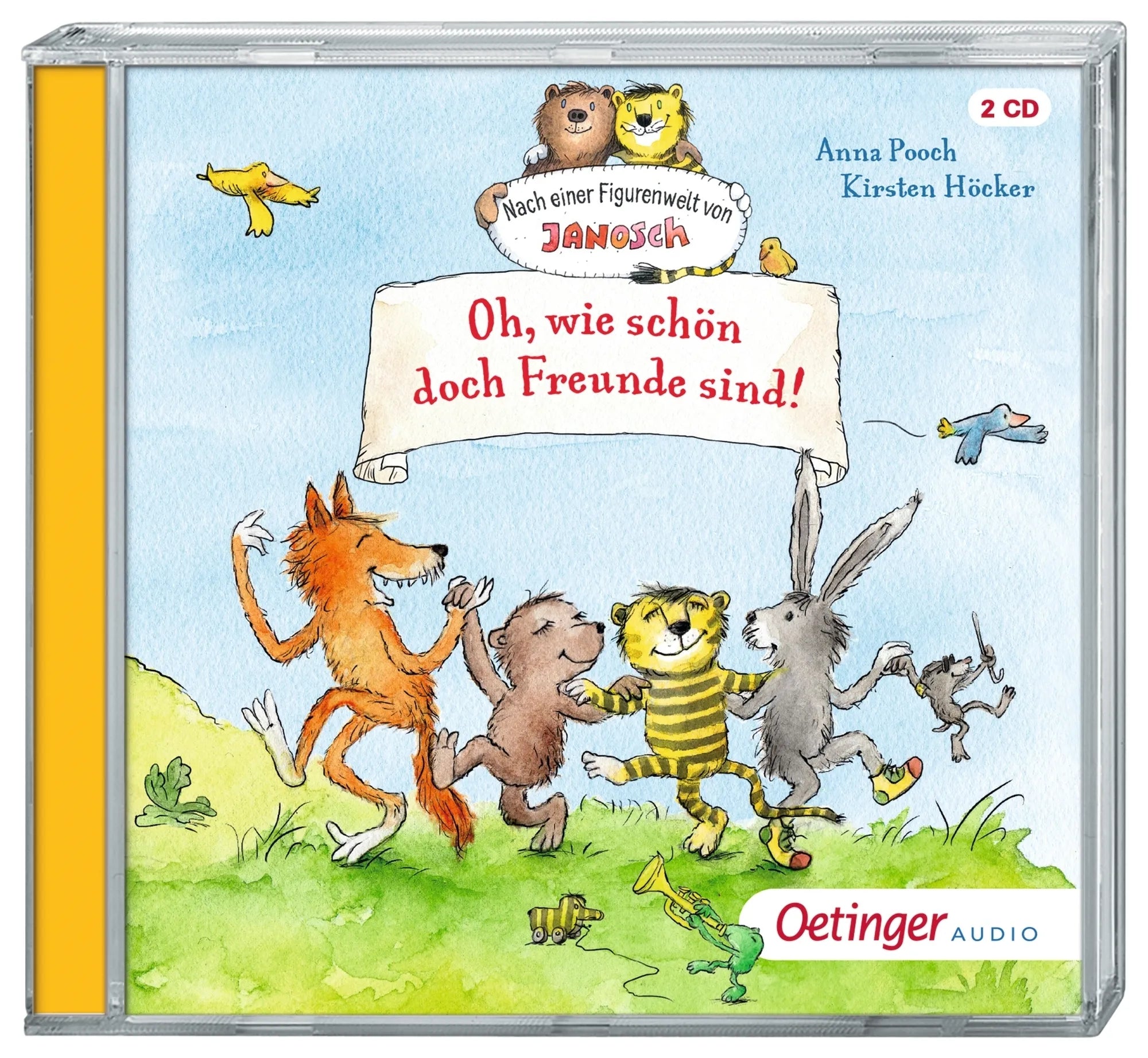 Produktansicht: Nach einer Figurenwelt von Janosch. Oh, wie schön doch Freunde sind! (Hörbuch (CD))