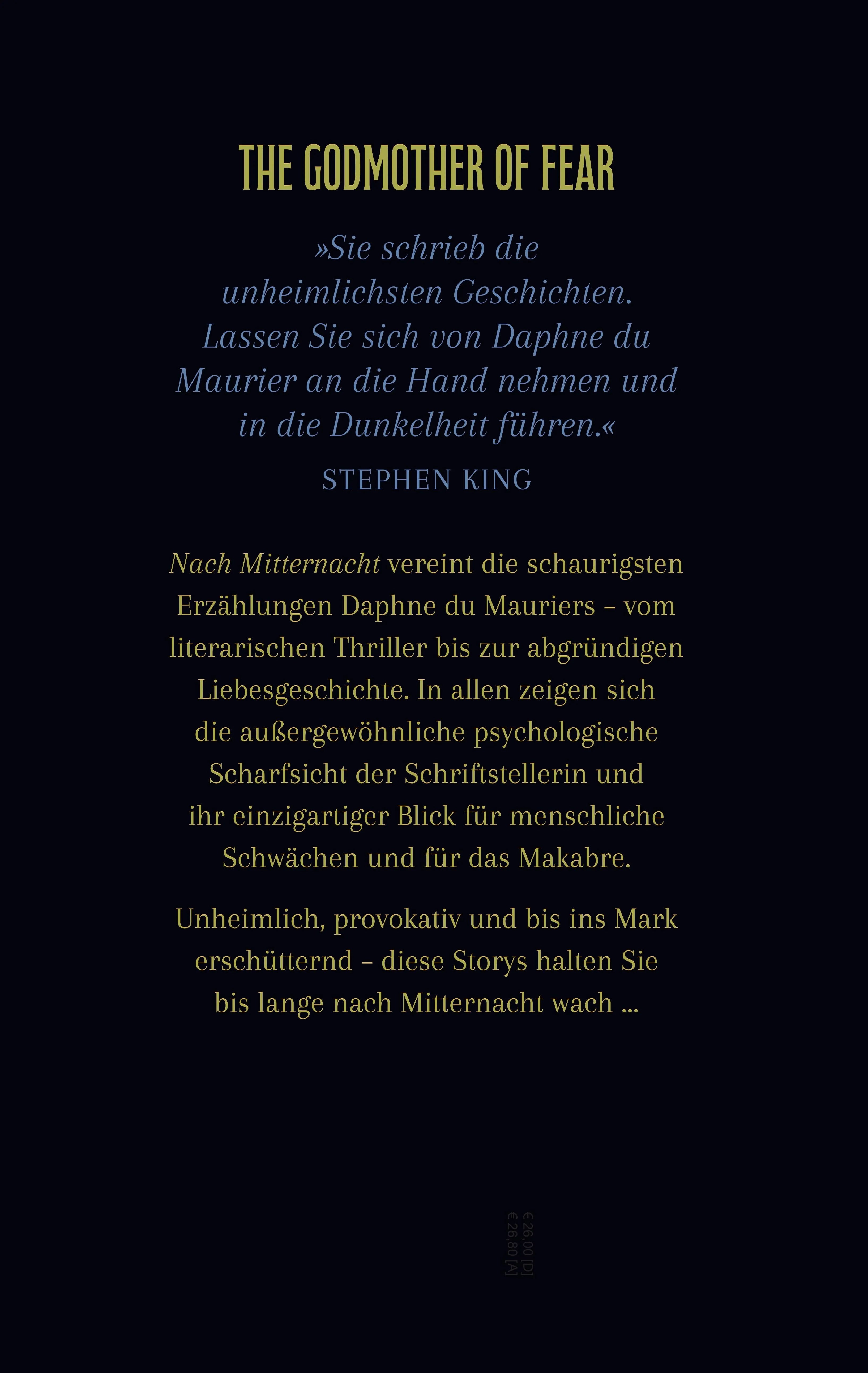 Rückseite: Nach Mitternacht (Hardcover)