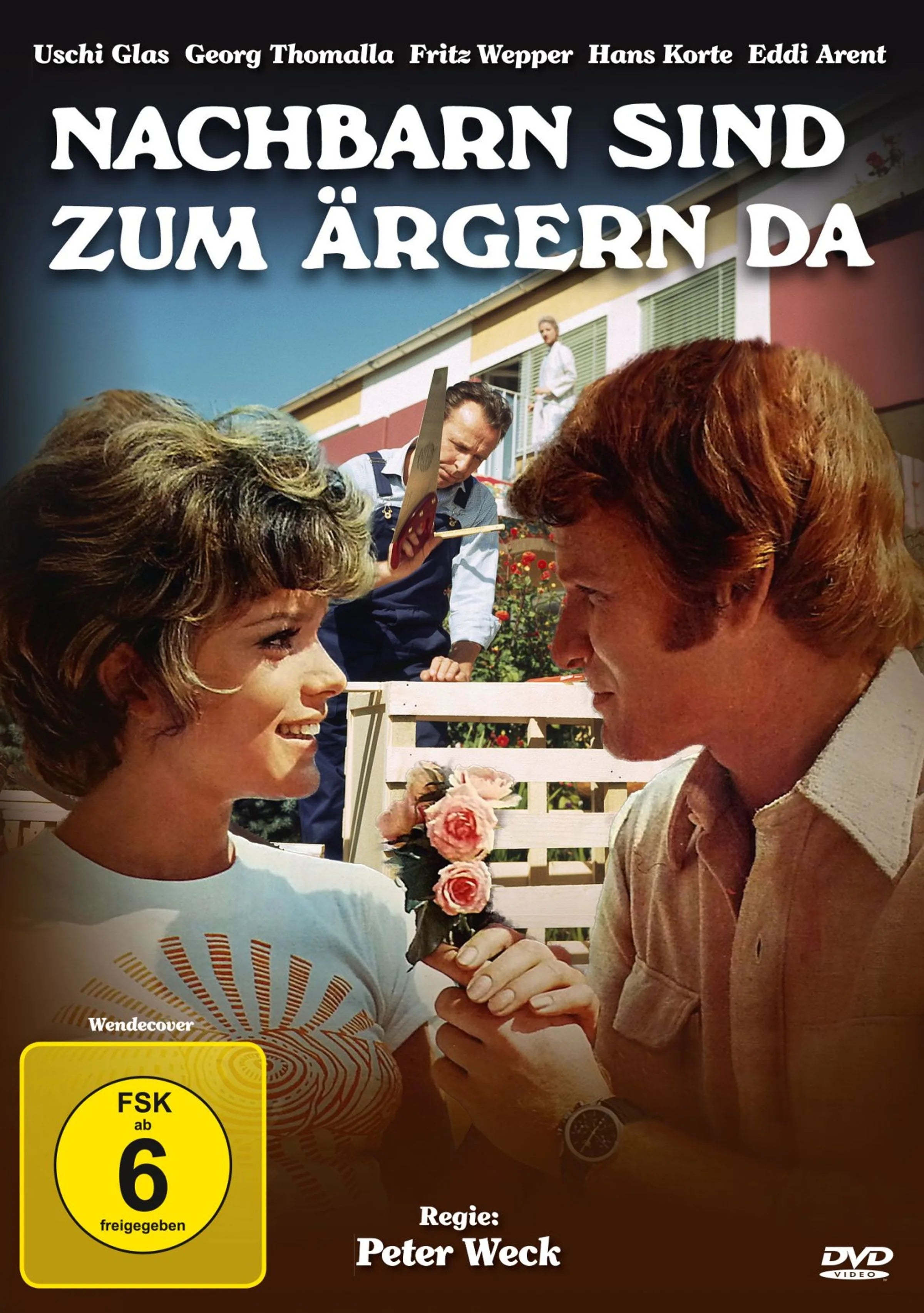 DVD-Cover: Nachbarn sind zum Ärgern da. Regie: Peter Weck