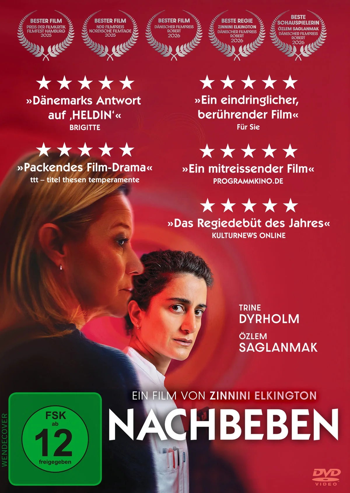 DVD-Cover: Nachbeben. Regie: Zinnini Elkington
