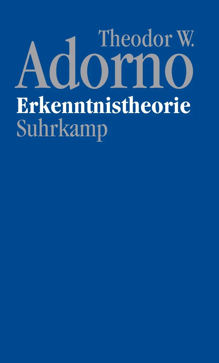 Buchcover von 'Nachgelassene Schriften. Abteilung IV: Vorlesungen' - Gebundene Ausgabe von Theodor W. Adorno