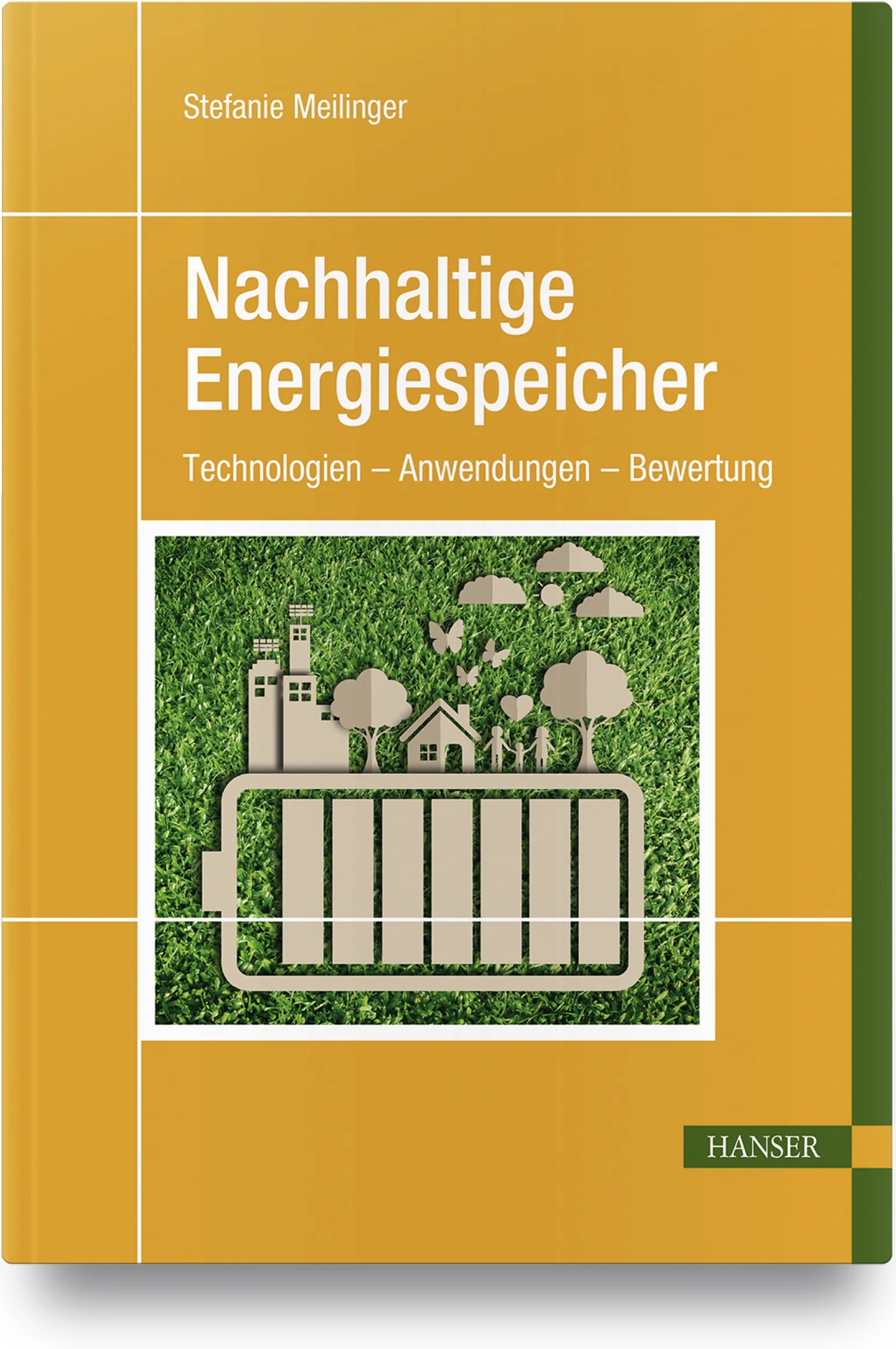 Buchcover von 'Nachhaltige Energiespeicher' - Gebundene Ausgabe von Stefanie Meilinger
