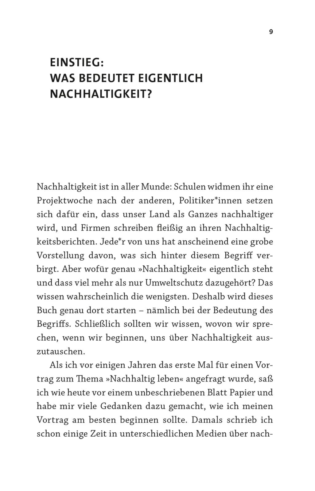 Marisa Becker - Nachhaltigkeit