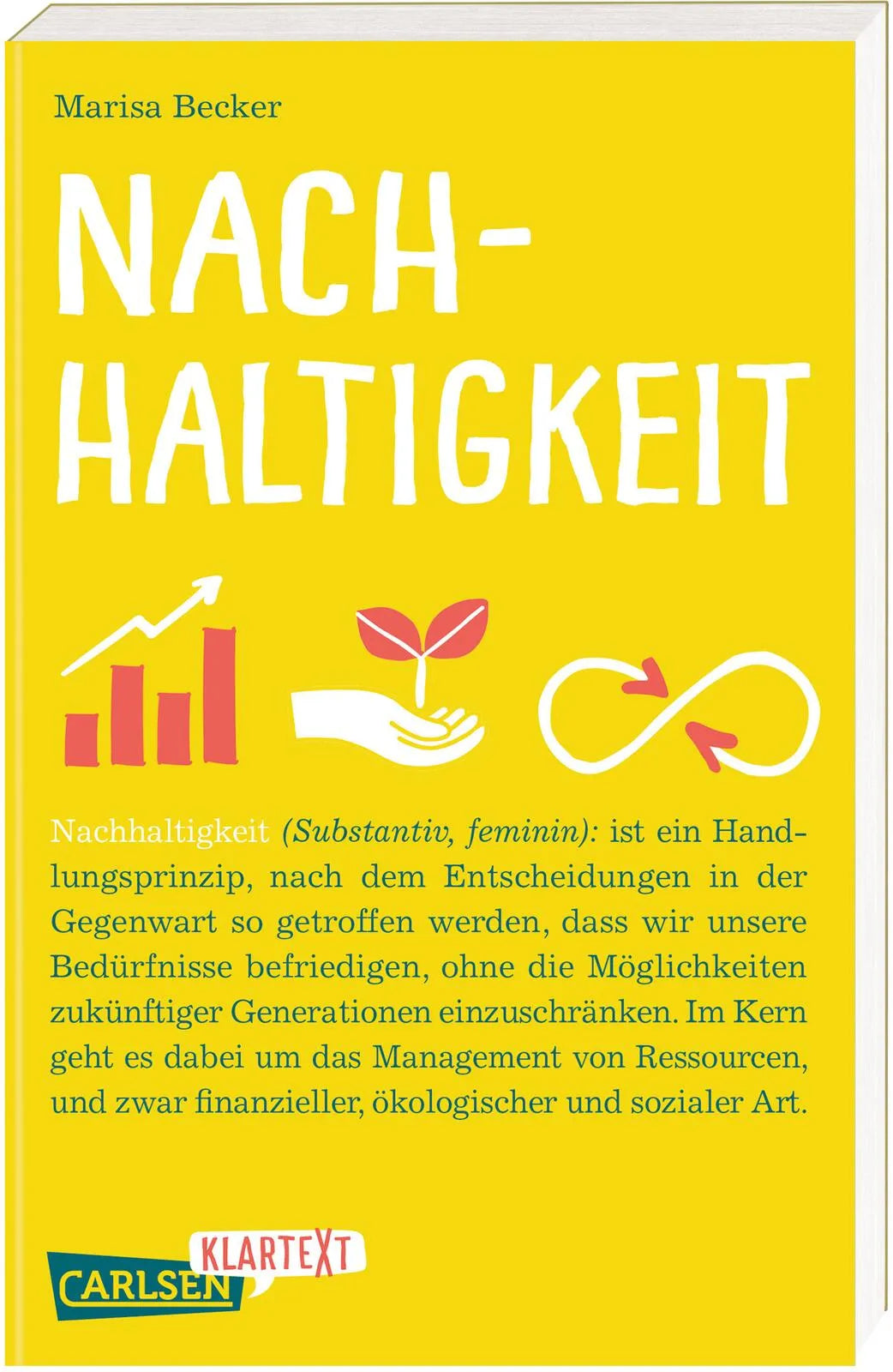 Buchcover von 'Nachhaltigkeit' - Taschenbuch von Marisa Becker