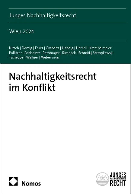 Cover: Nachhaltigkeitsrecht im Konflikt (E-Book)